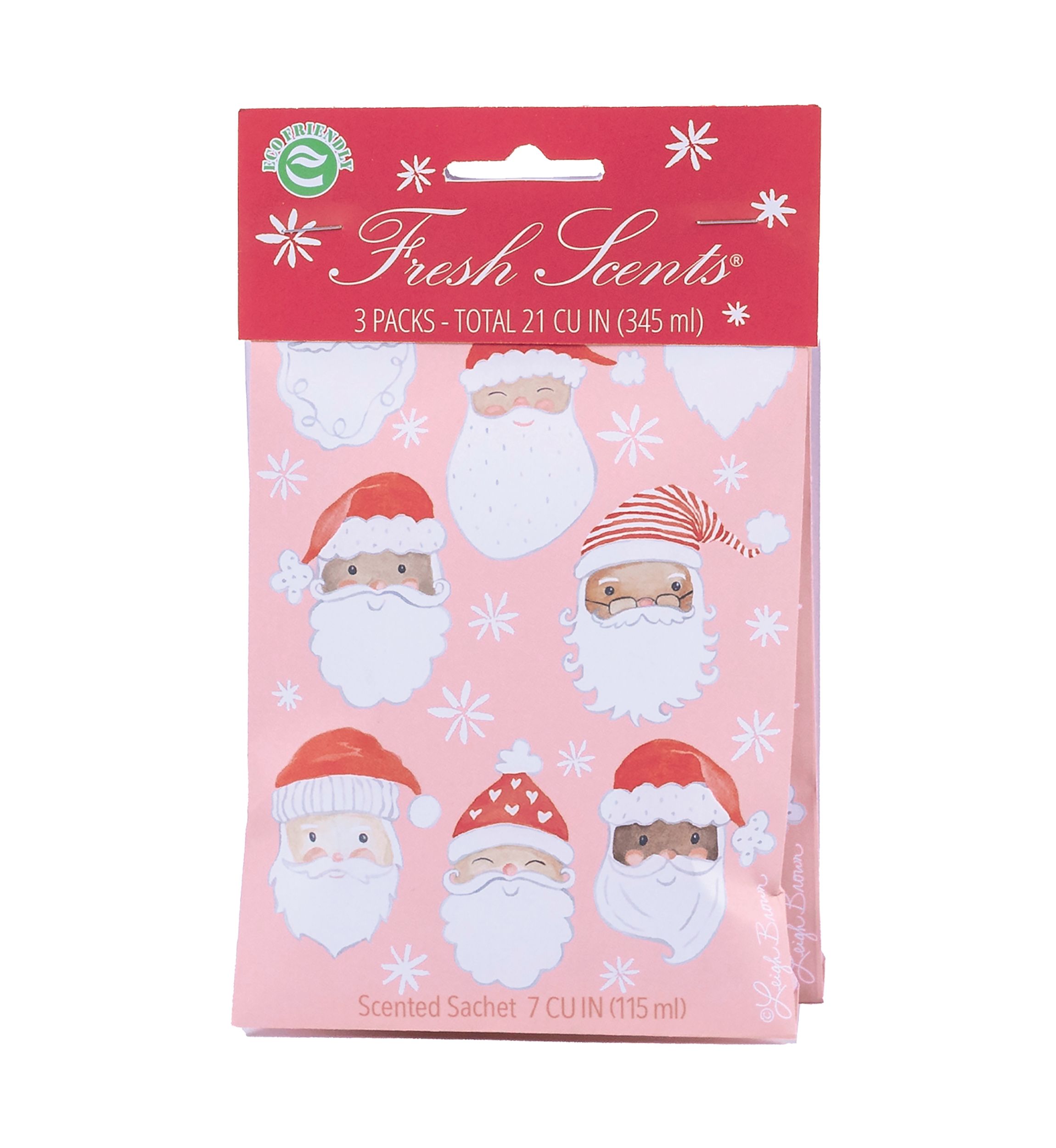 Merry Santas - 3 Pack Scented Sachet