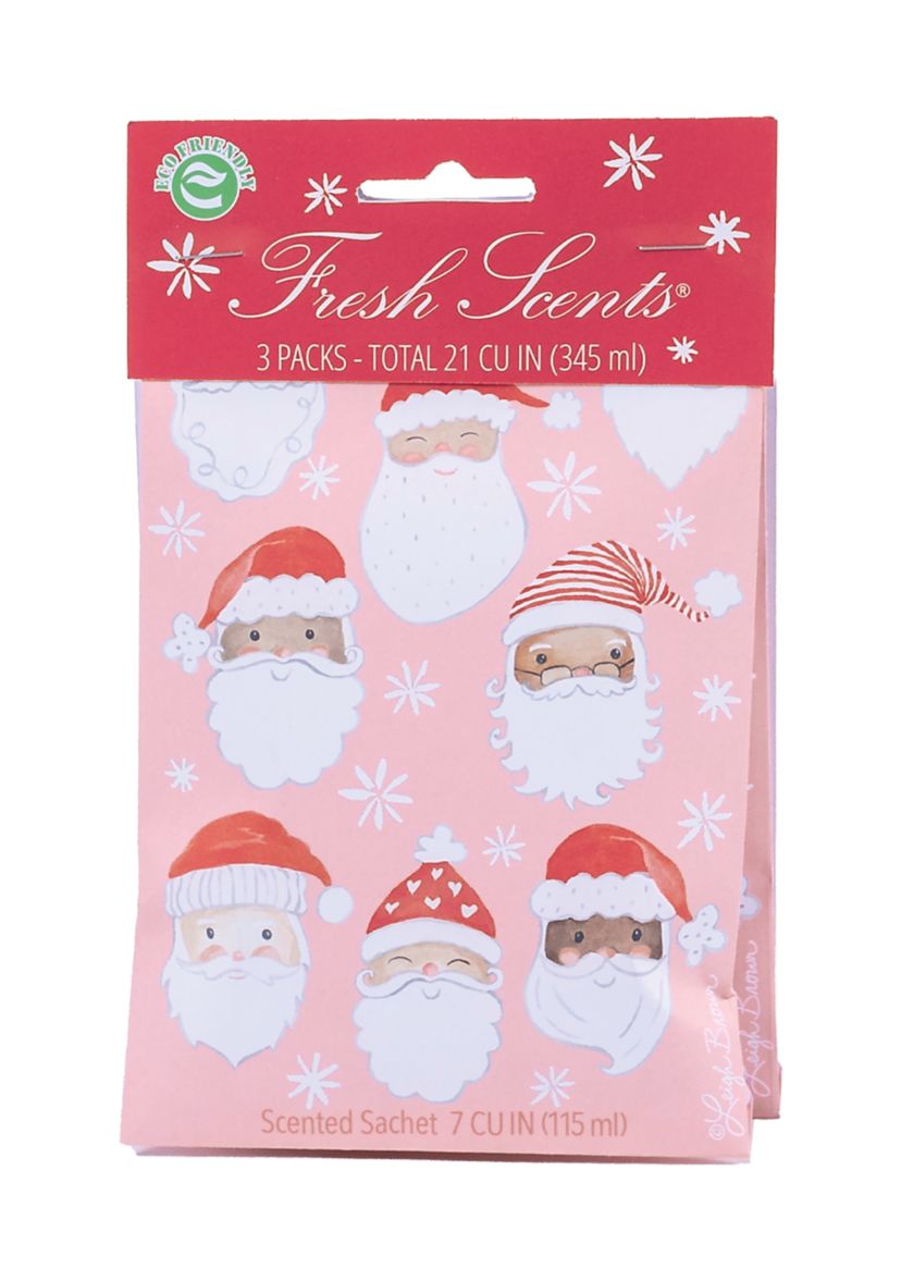 Merry Santas - 3 Pack Scented Sachet