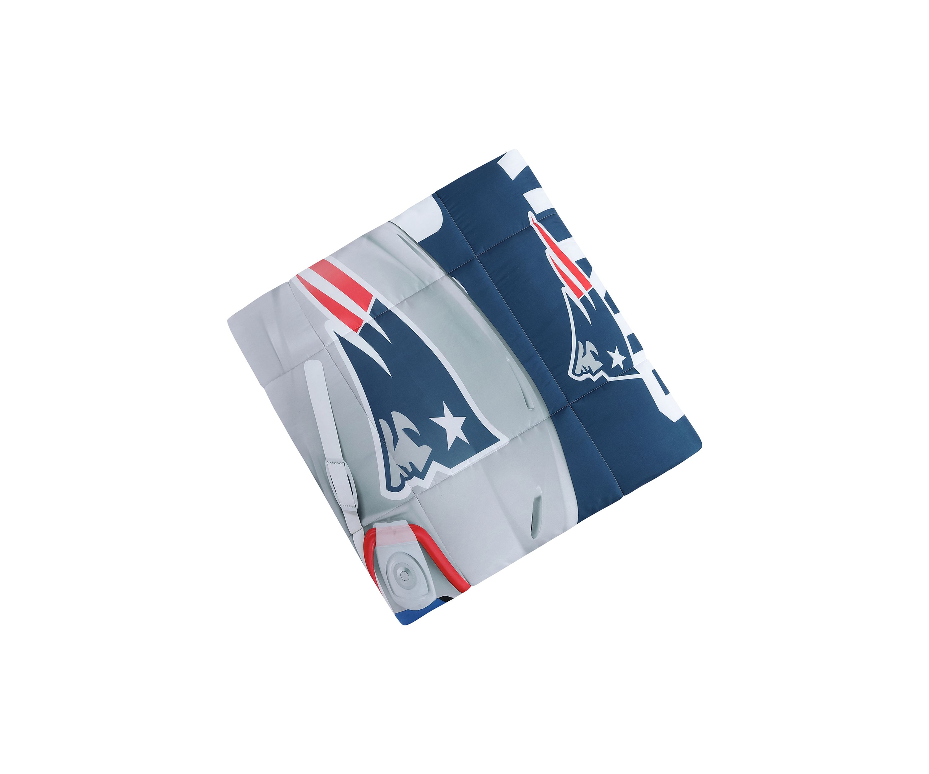 NFL New England Patriots Officially Licensed 2021 Season Comforter and Pillow Sham Set