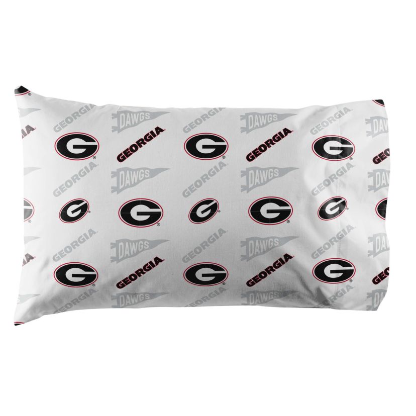 NCAA Officially Licenced Georgia Bulldogs Sheet Set