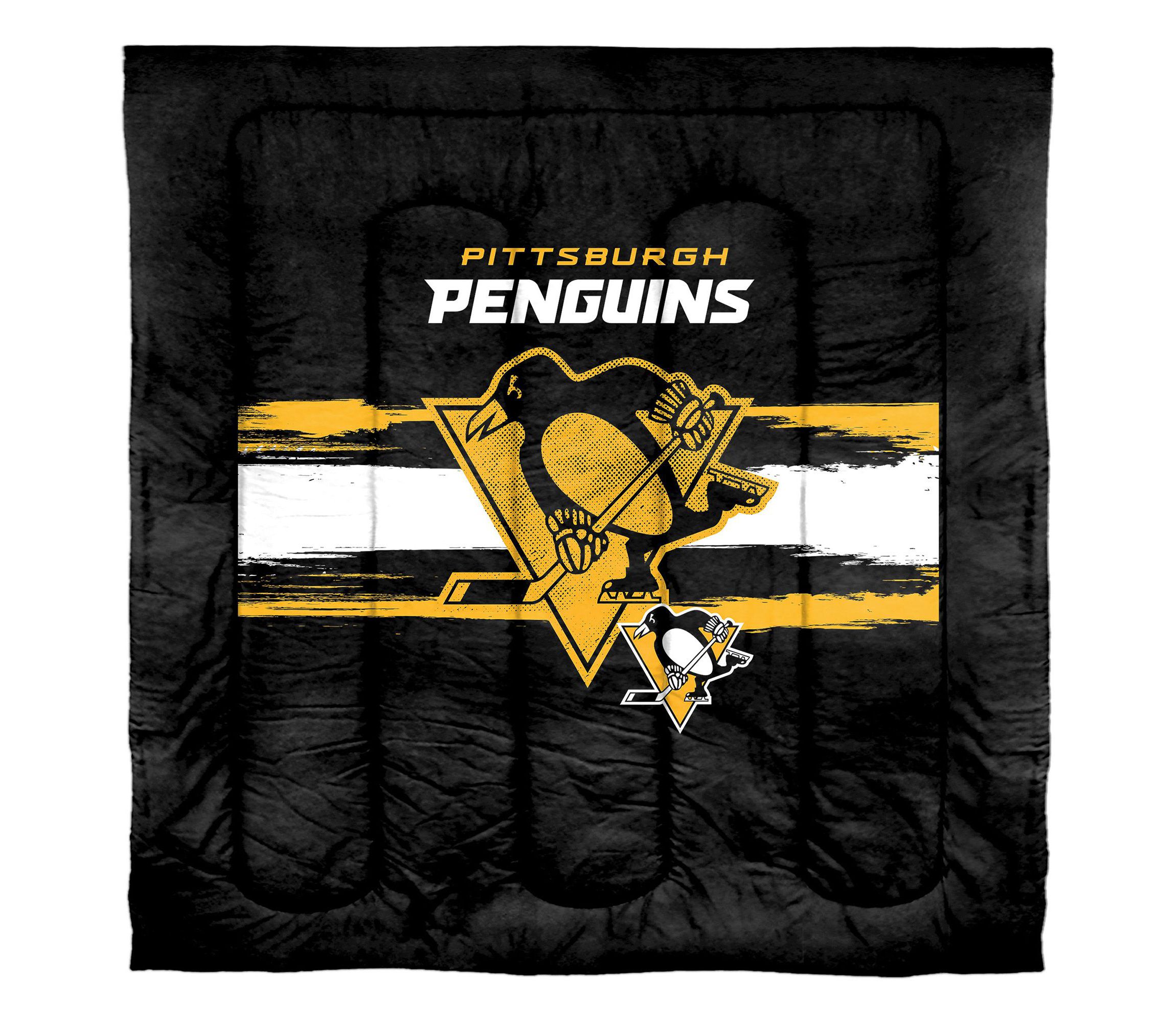 NHL Pittsburgh Penguins Officially Licenced Comforter & Sham set