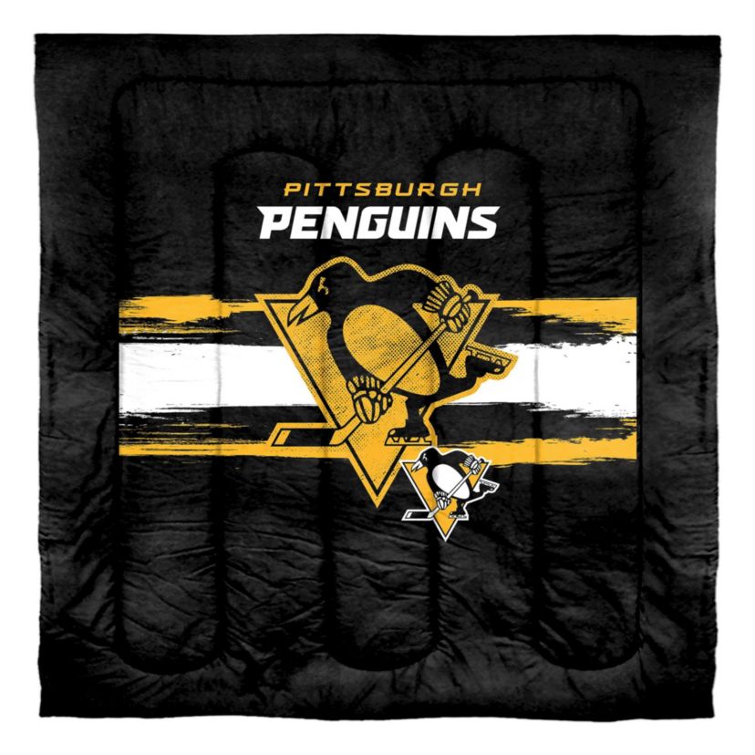 NHL Pittsburgh Penguins Officially Licenced Comforter & Sham set