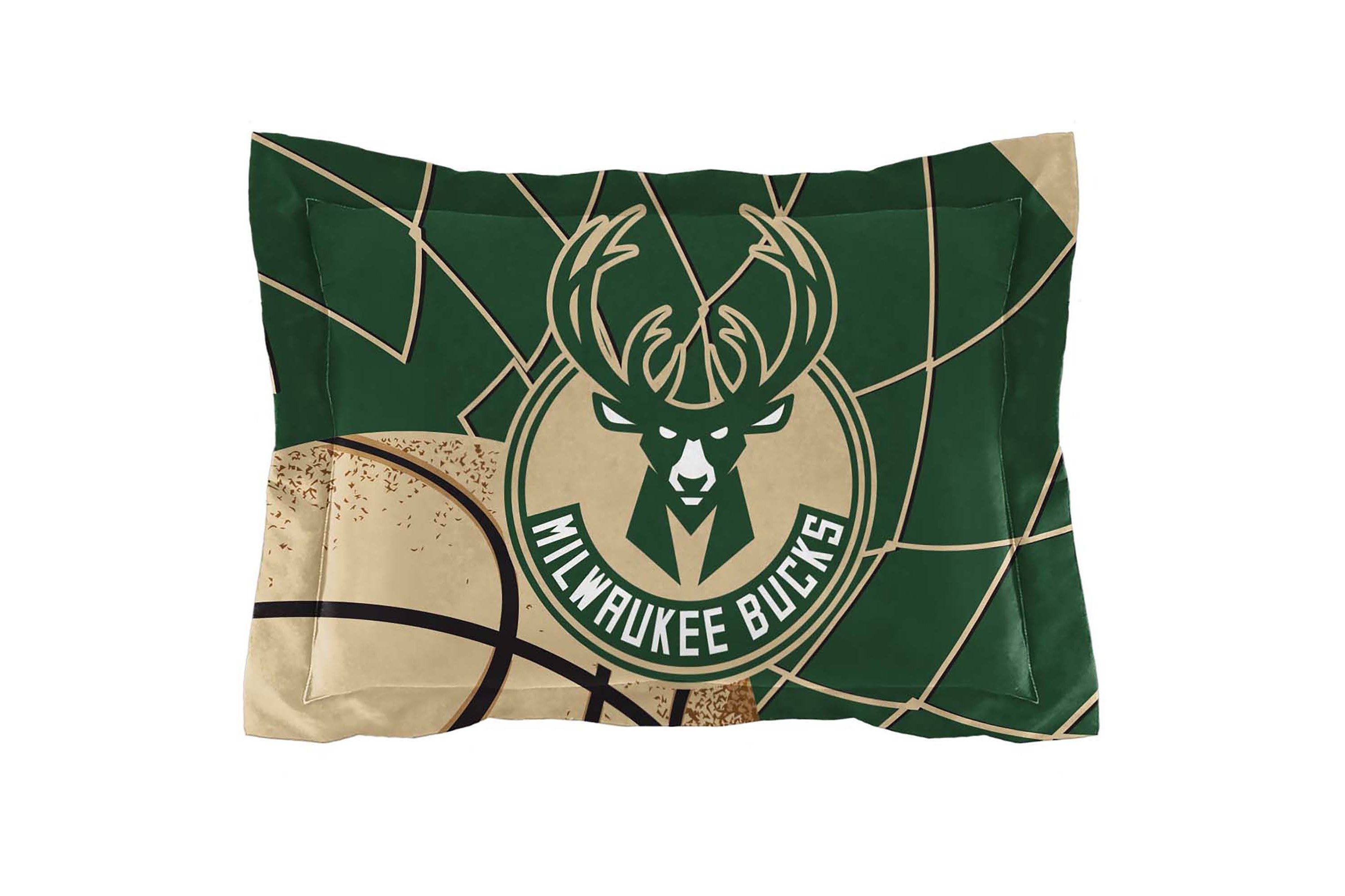 NBA Milwaukee Bucks Officially Licenced Comforter & Sham set