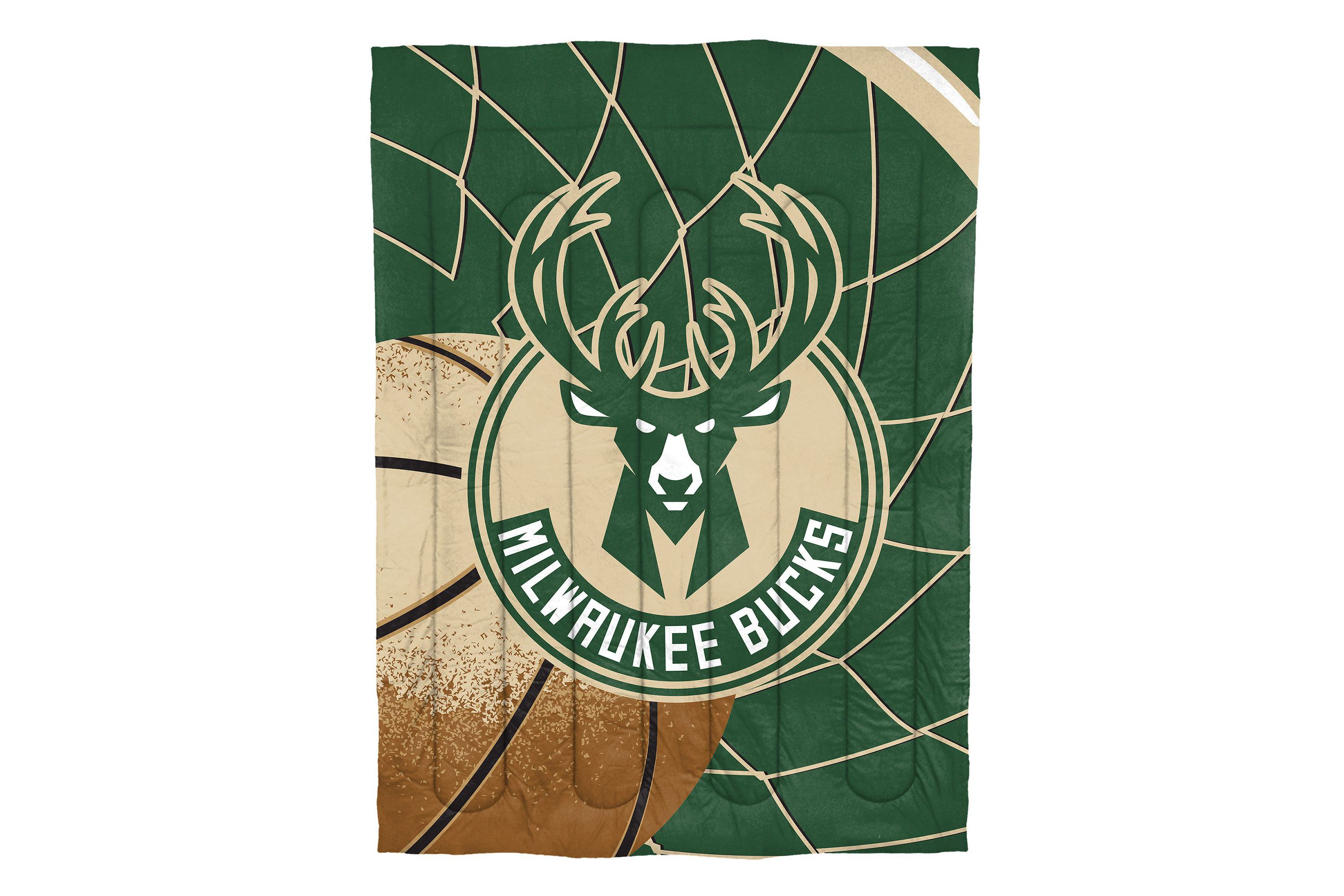 NBA Milwaukee Bucks Officially Licenced Comforter & Sham set