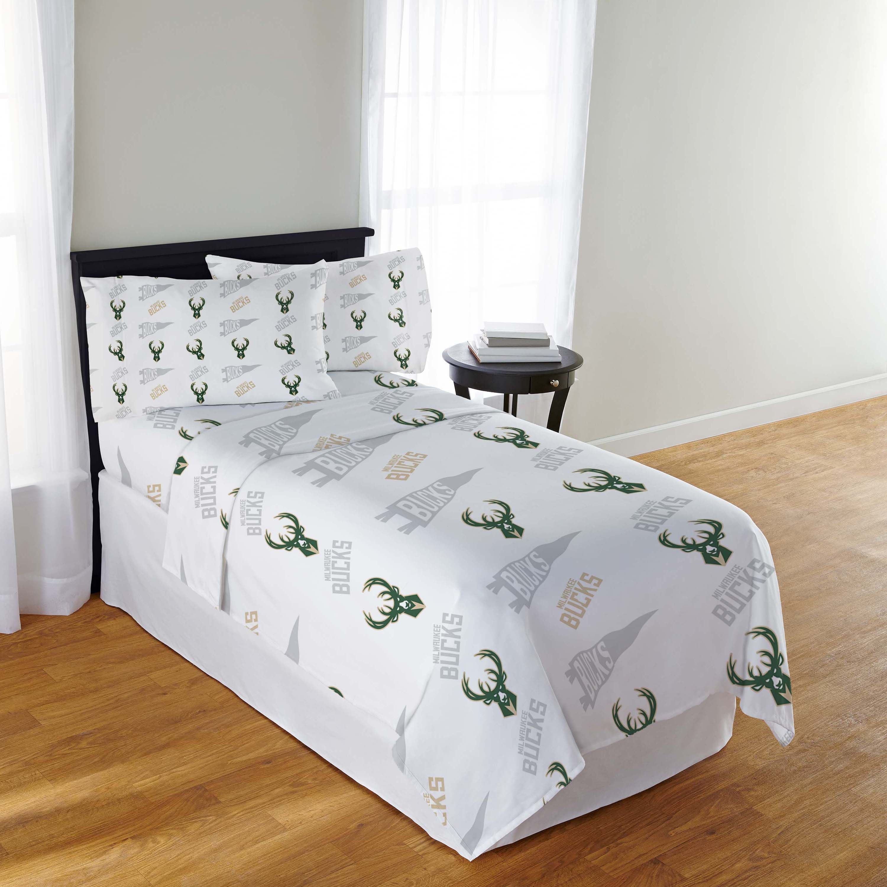 NBA Officially Licenced Milwaukee Bucks Sheet Set