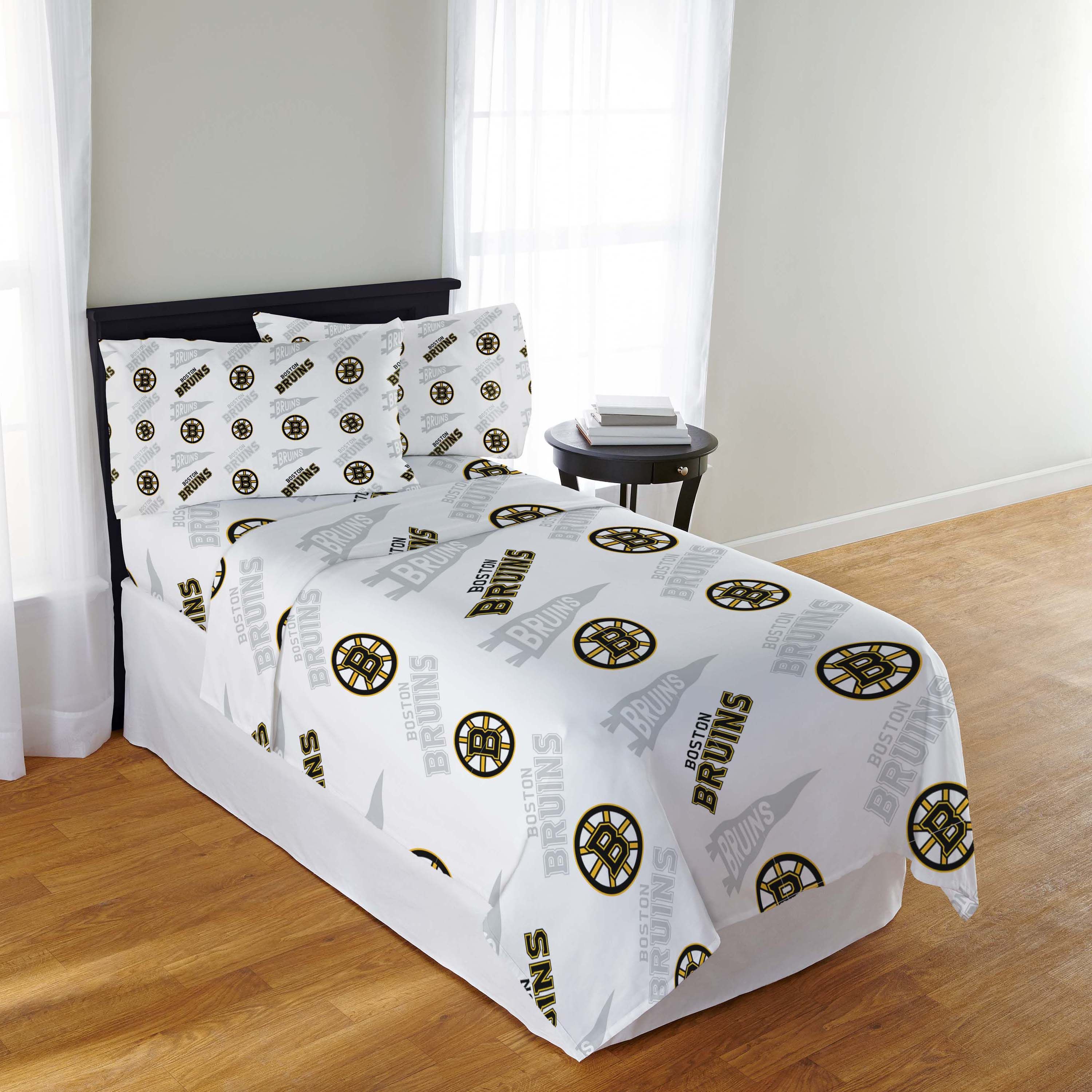 NHL Officially Licenced Boston Bruins Sheet Set