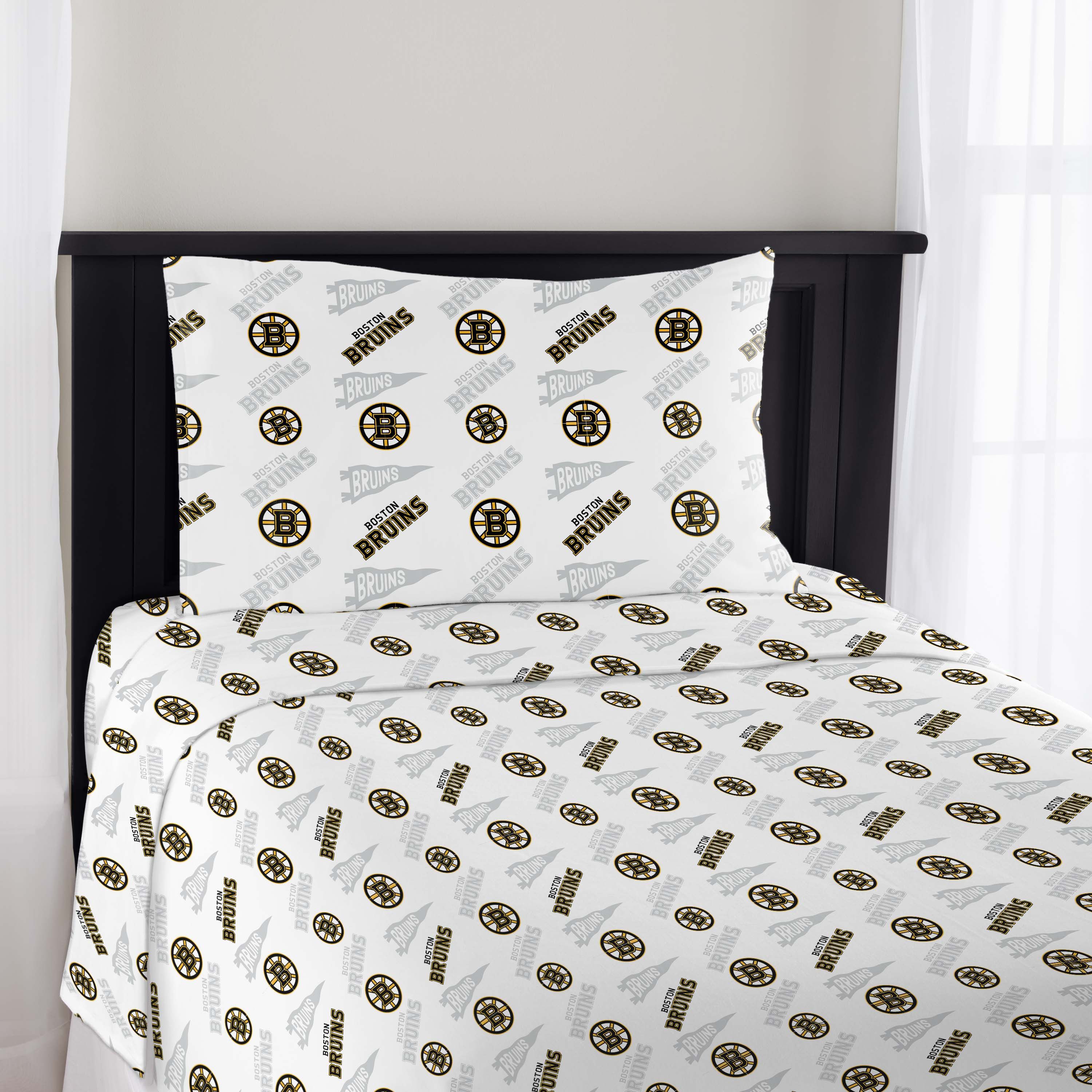NHL Officially Licenced Boston Bruins Sheet Set
