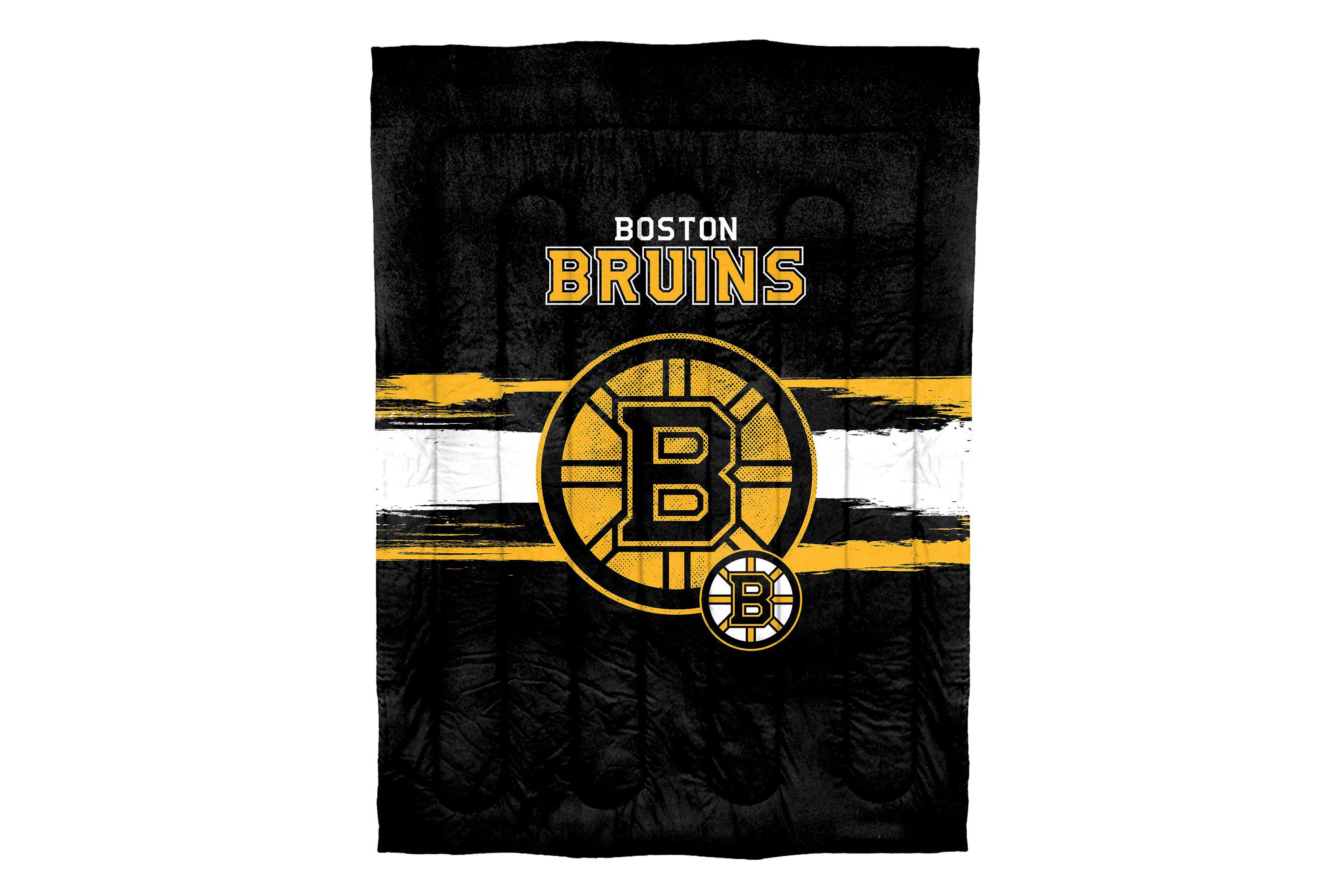 NHL Boston Bruins Officially Licenced Comforter & Sham set