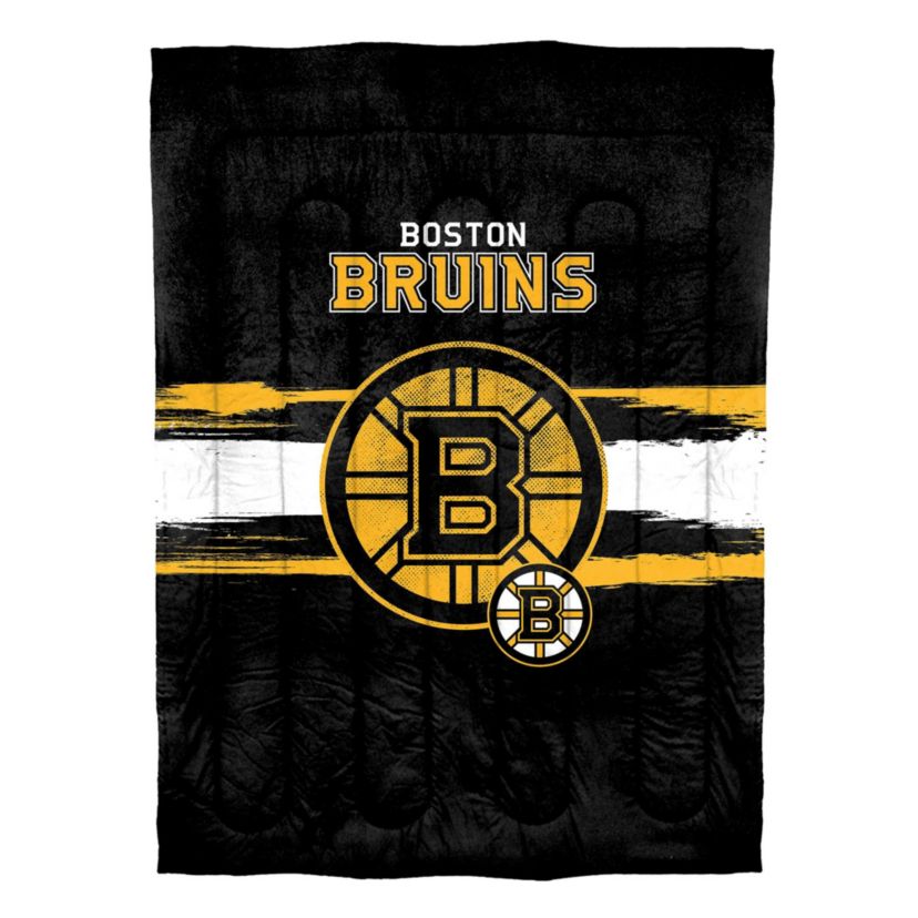 NHL Boston Bruins Officially Licenced Comforter & Sham set