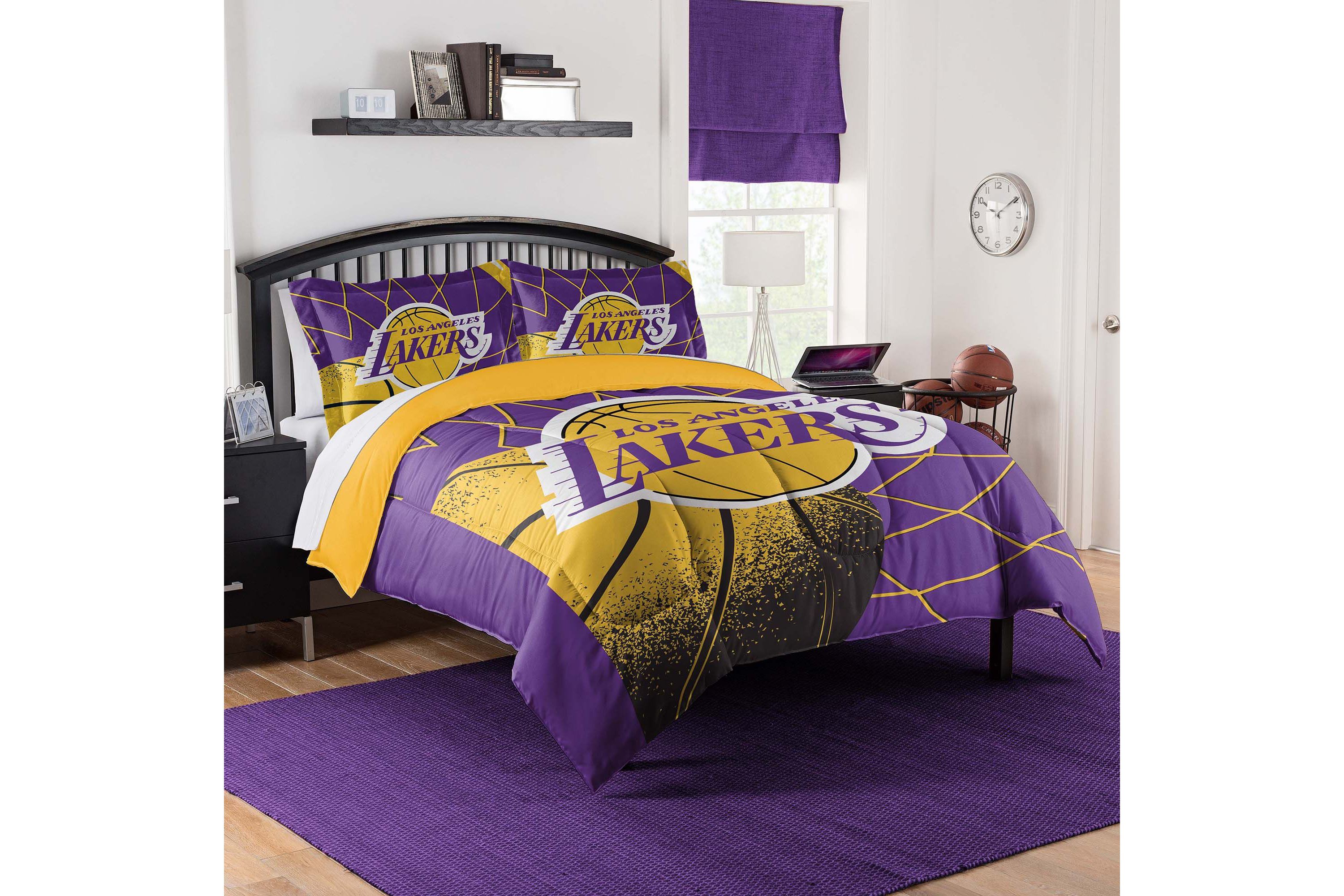 NBA Los angeles Lakers Officially Licenced Comforter & Sham set