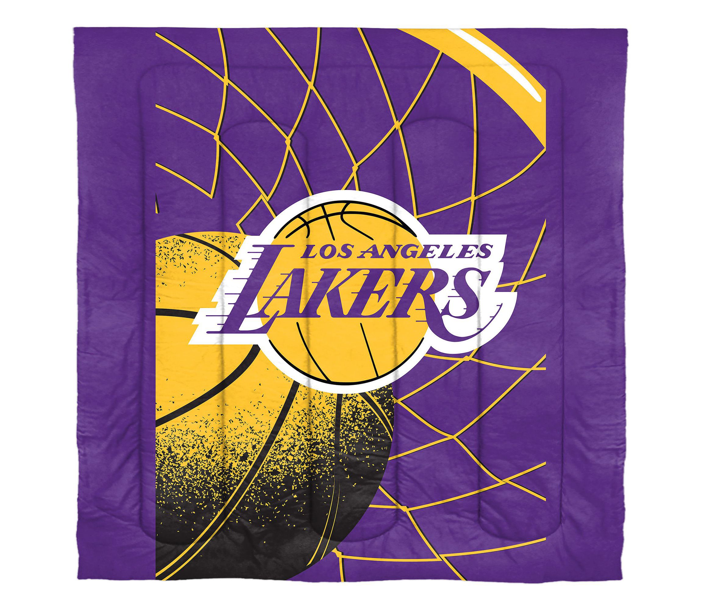 NBA Los angeles Lakers Officially Licenced Comforter & Sham set