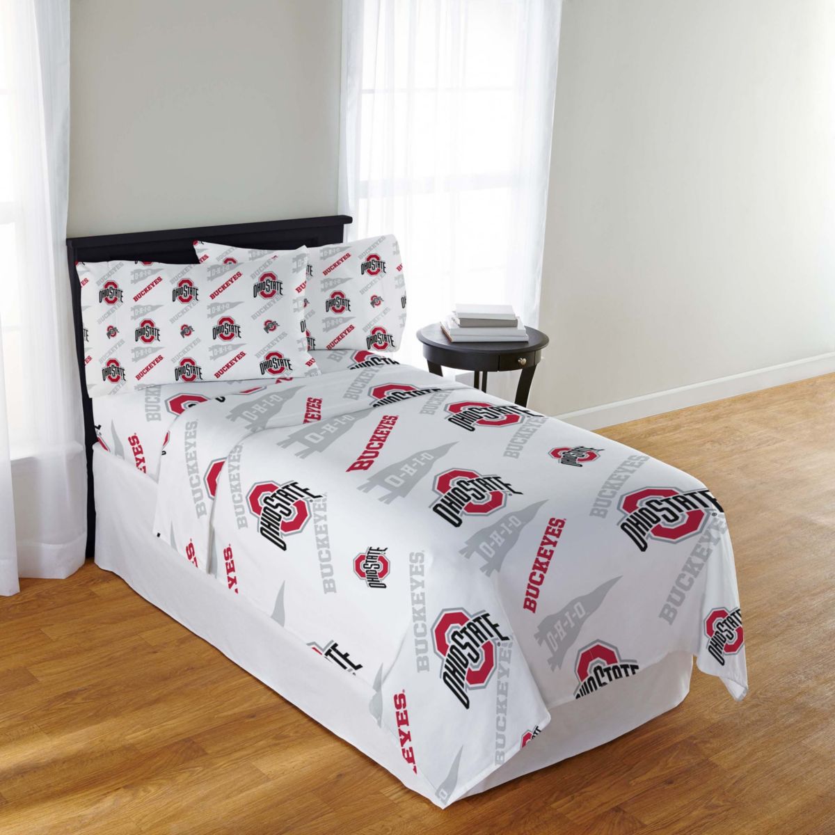 NCAA Officially Licenced Ohio State Buckeyes Sheet Set