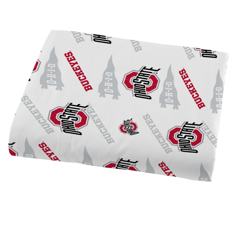 NCAA Officially Licenced Ohio State Buckeyes Sheet Set