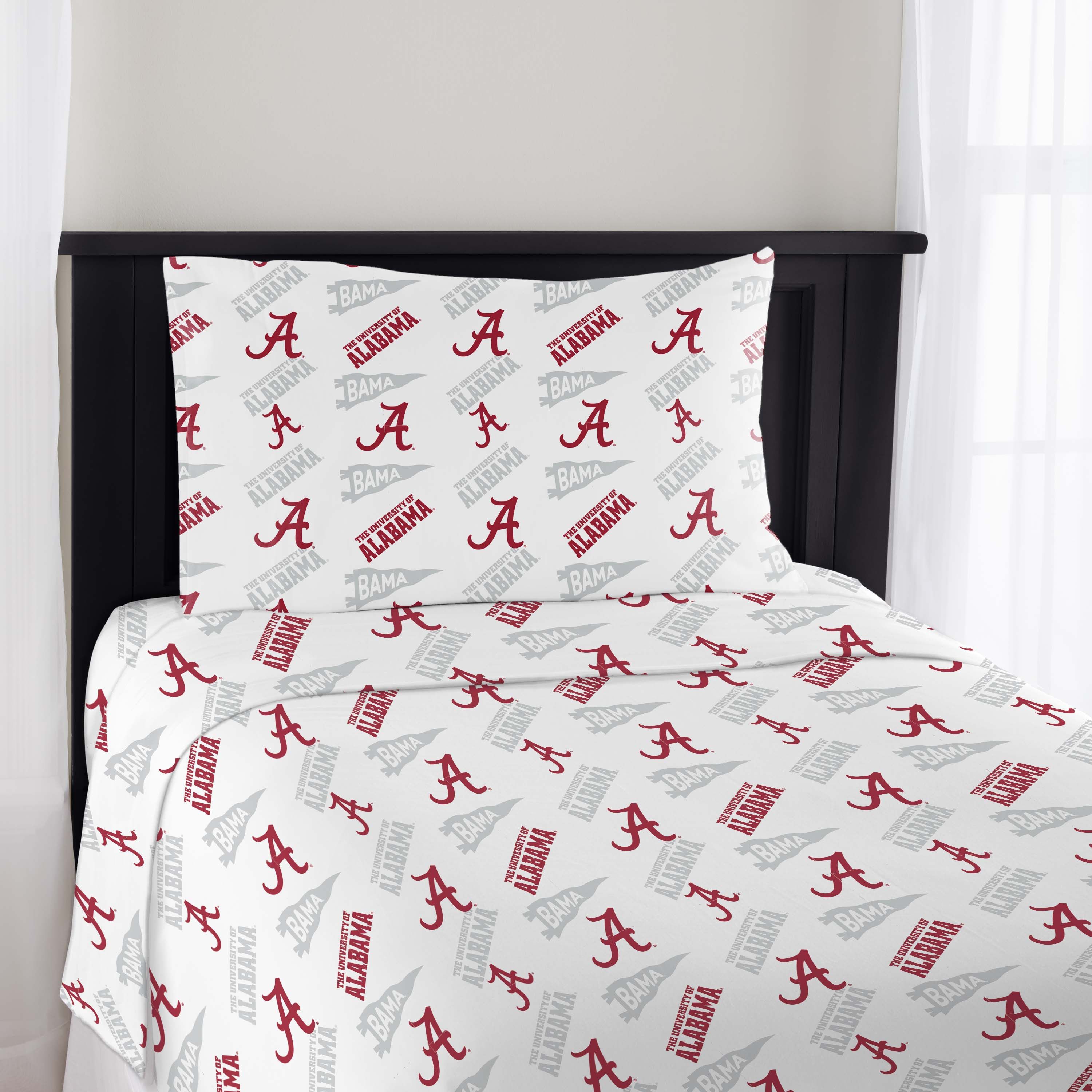 NCAA Officially Licenced Alabama Crimson Tide Sheet Set