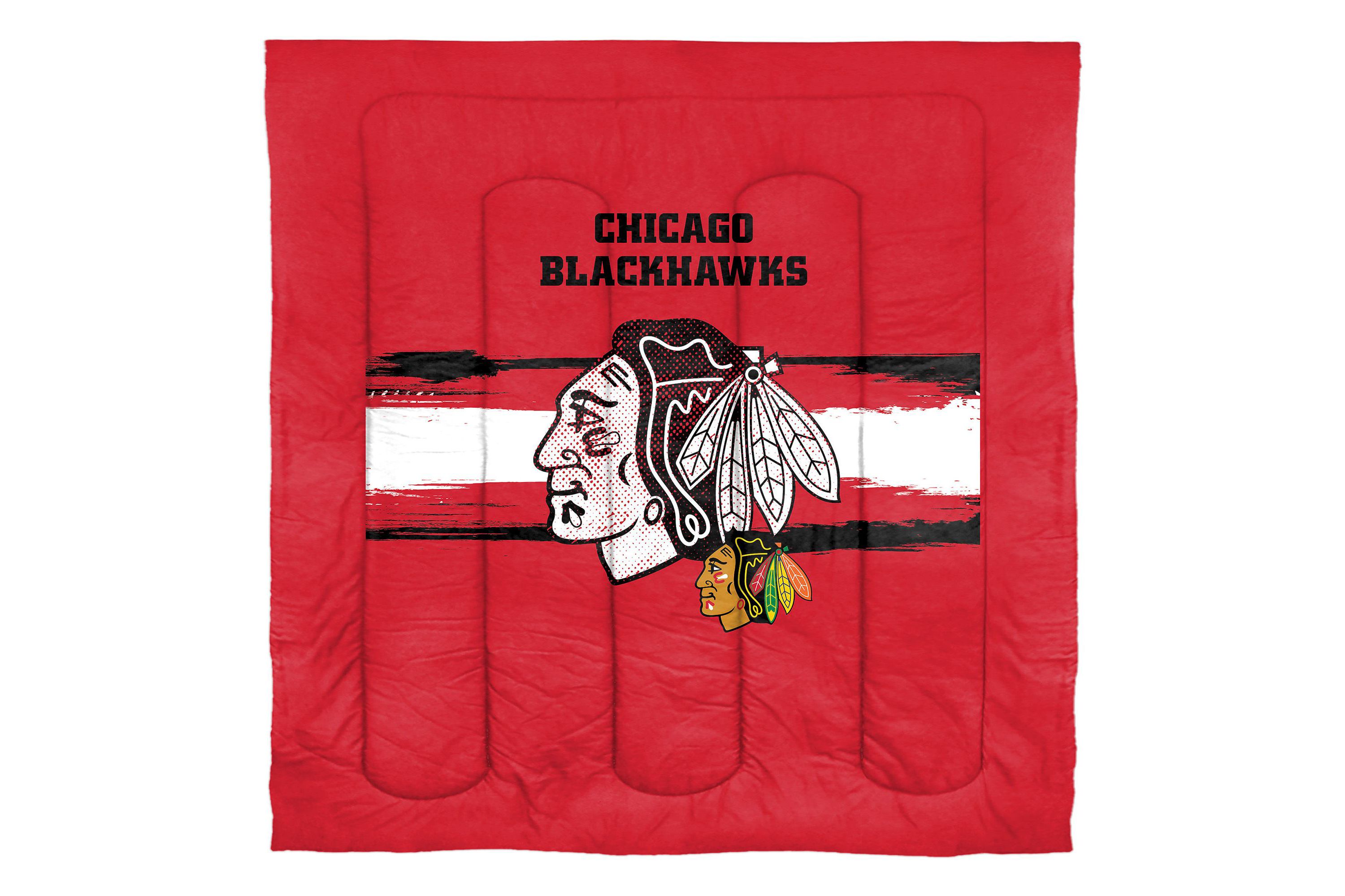 NHL Chicago Blackhawks Officially Licenced Comforter & Sham set