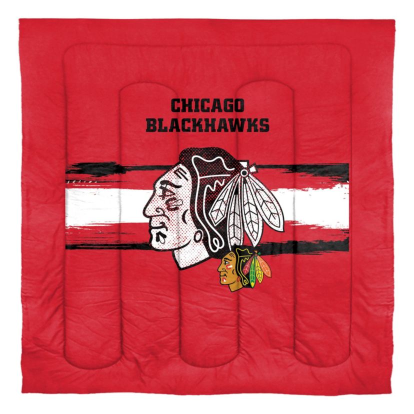 NHL Chicago Blackhawks Officially Licenced Comforter & Sham set