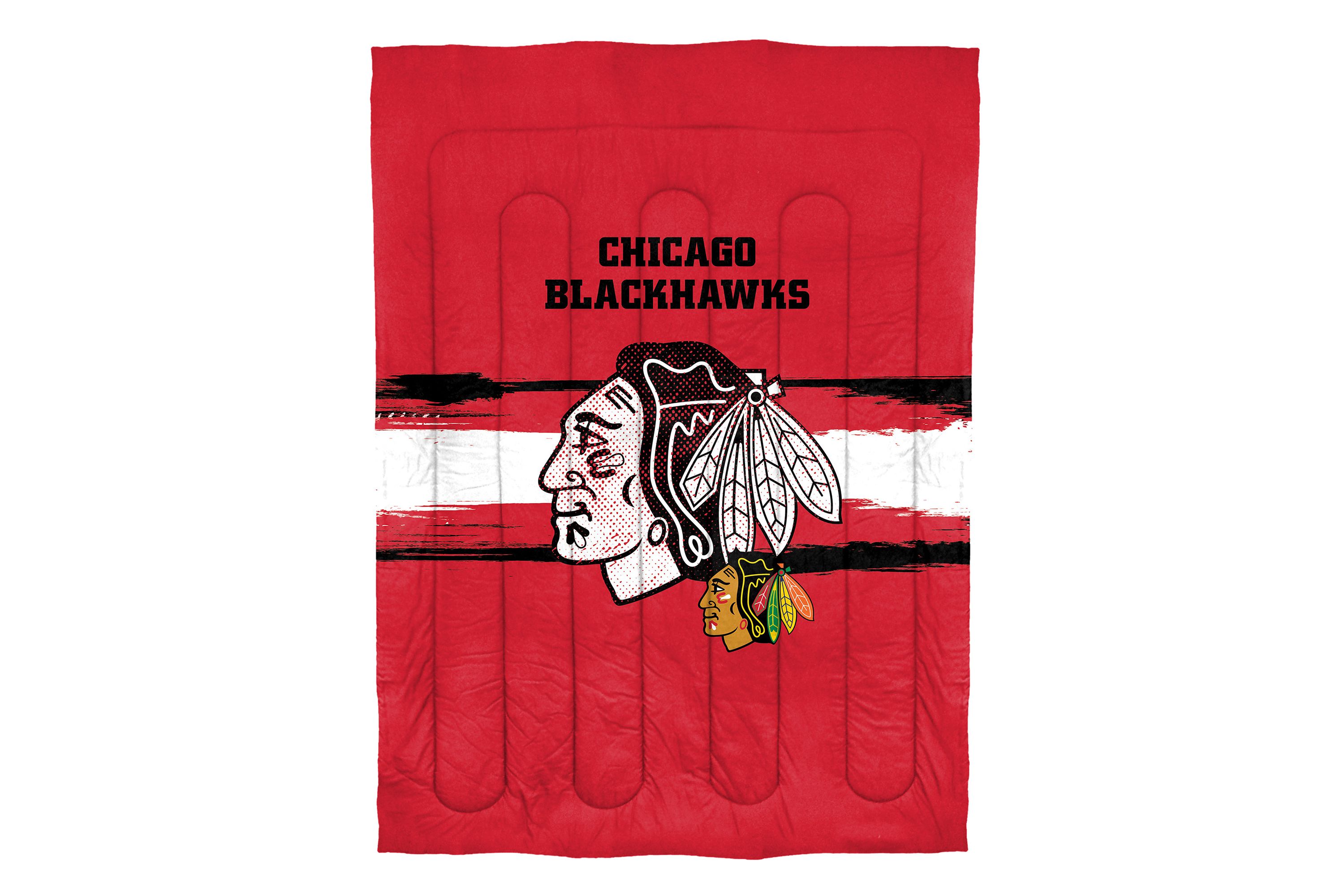 NHL Chicago Blackhawks Officially Licenced Comforter & Sham set
