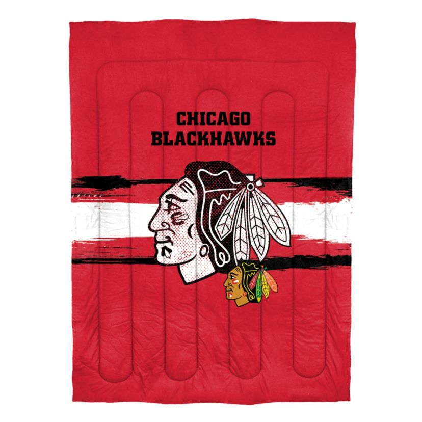 NHL Chicago Blackhawks Officially Licenced Comforter & Sham set