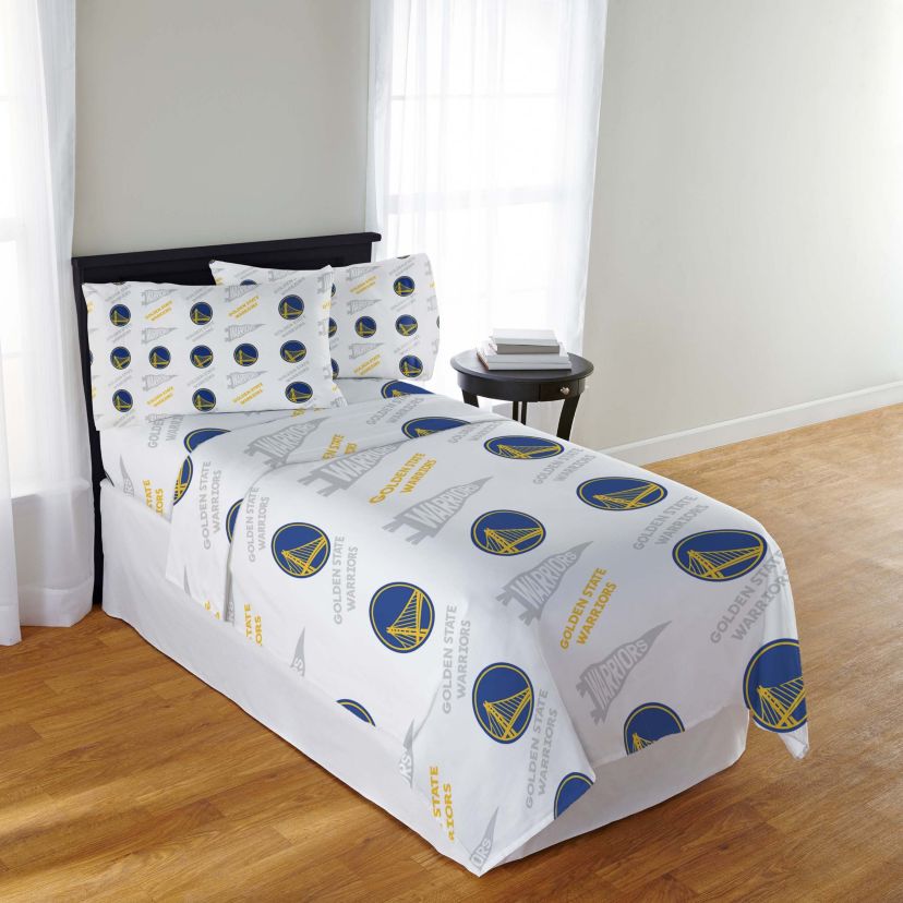 NBA Officially Licenced Golden State Warriors Sheet Set
