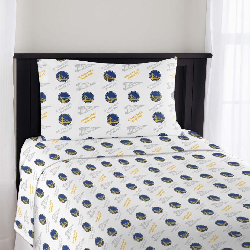 NBA Officially Licenced Golden State Warriors Sheet Set