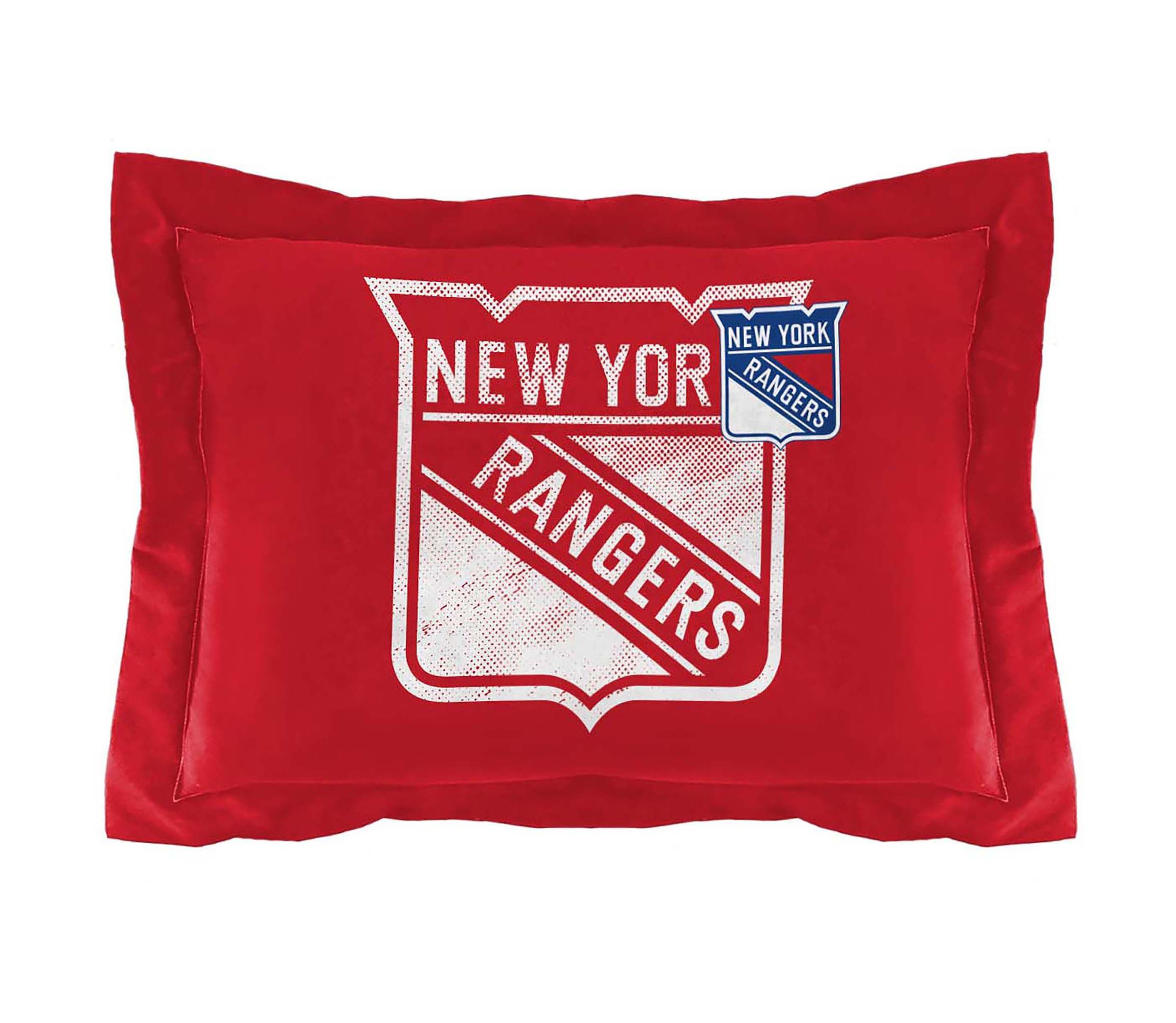 NHL New York Rangers Officially Licenced Comforter & Sham set