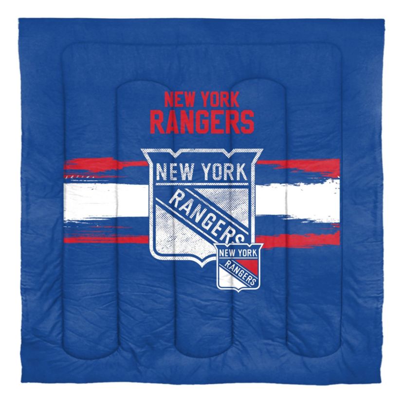 NHL New York Rangers Officially Licenced Comforter & Sham set