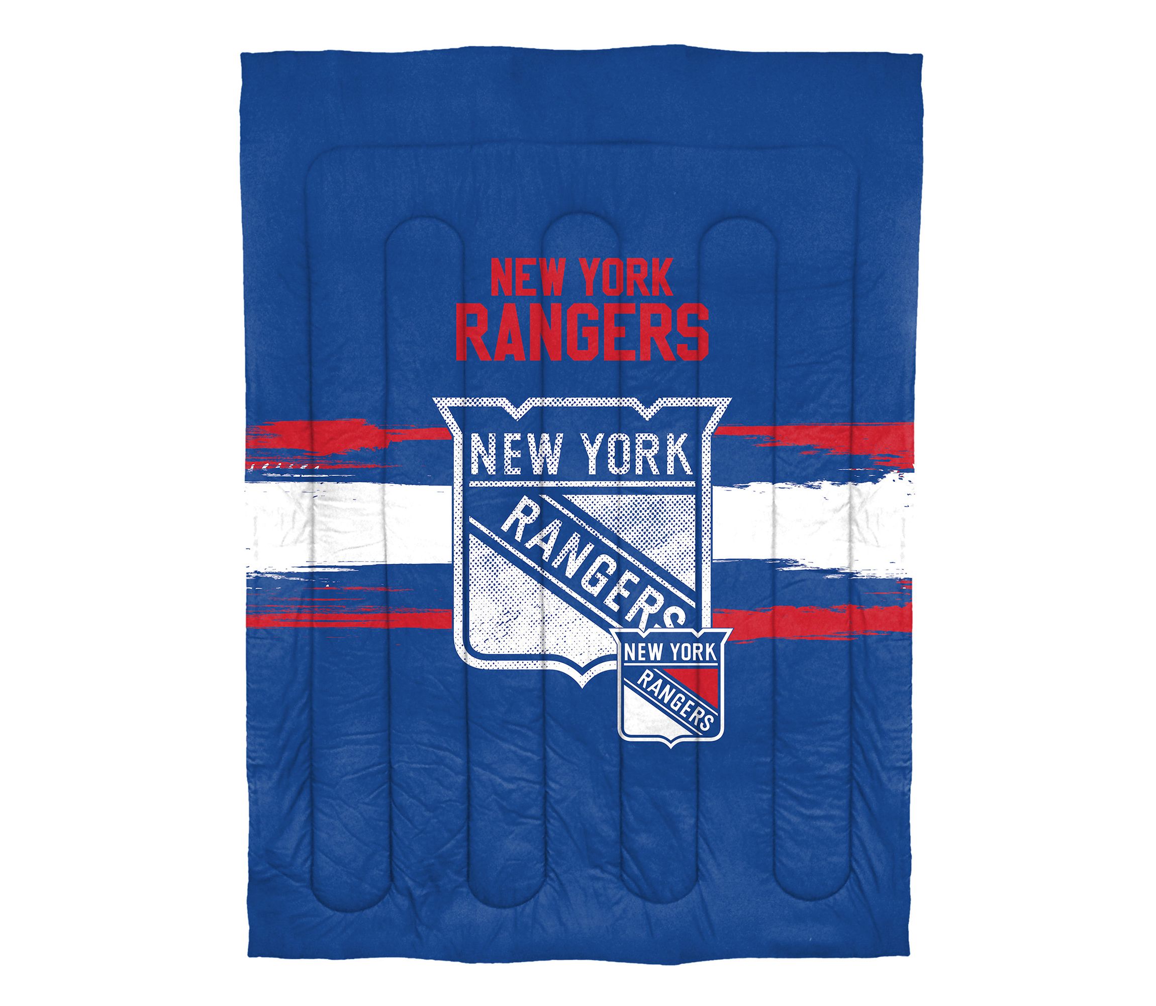 NHL New York Rangers Officially Licenced Comforter & Sham set