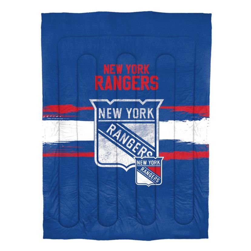 NHL New York Rangers Officially Licenced Comforter & Sham set