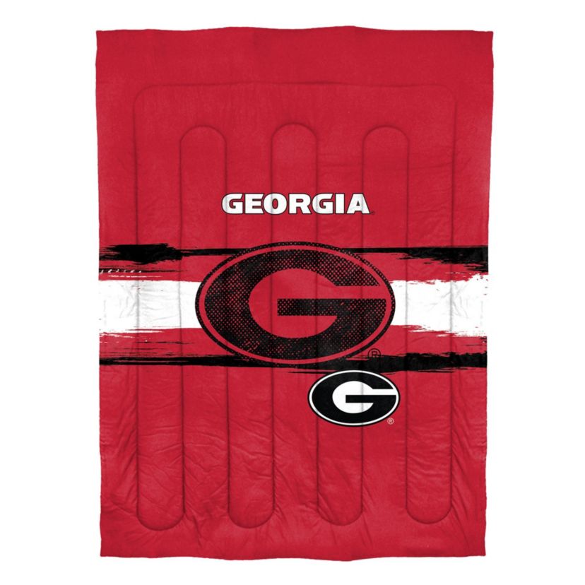 NCAA Georgia Bulldogs Officially Licenced Comforter & Sham set