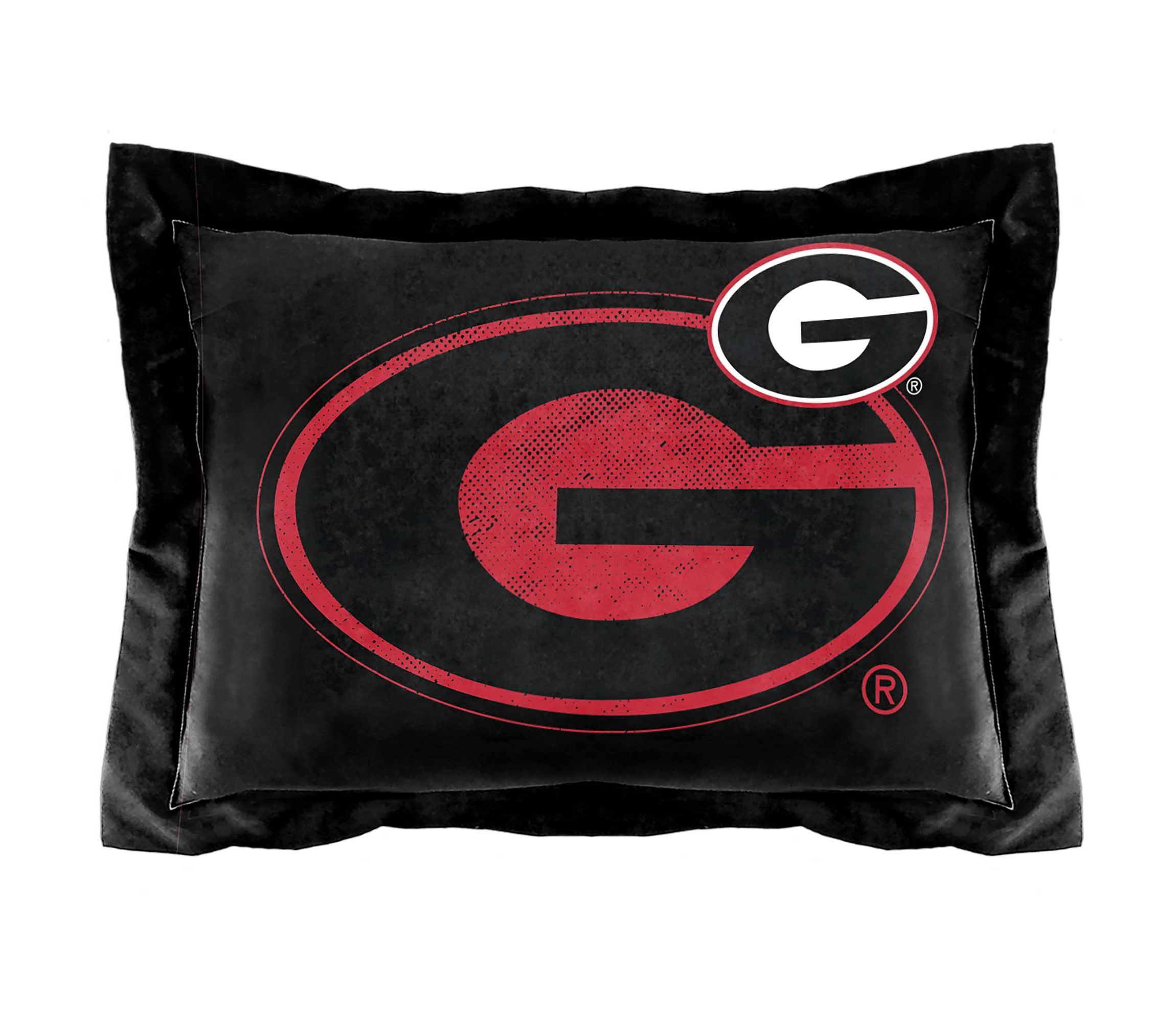 NCAA Georgia Bulldogs Officially Licenced Comforter & Sham set
