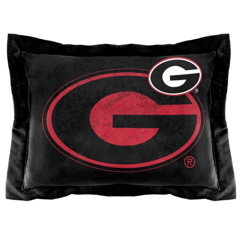 NCAA Georgia Bulldogs Officially Licenced Comforter & Sham set