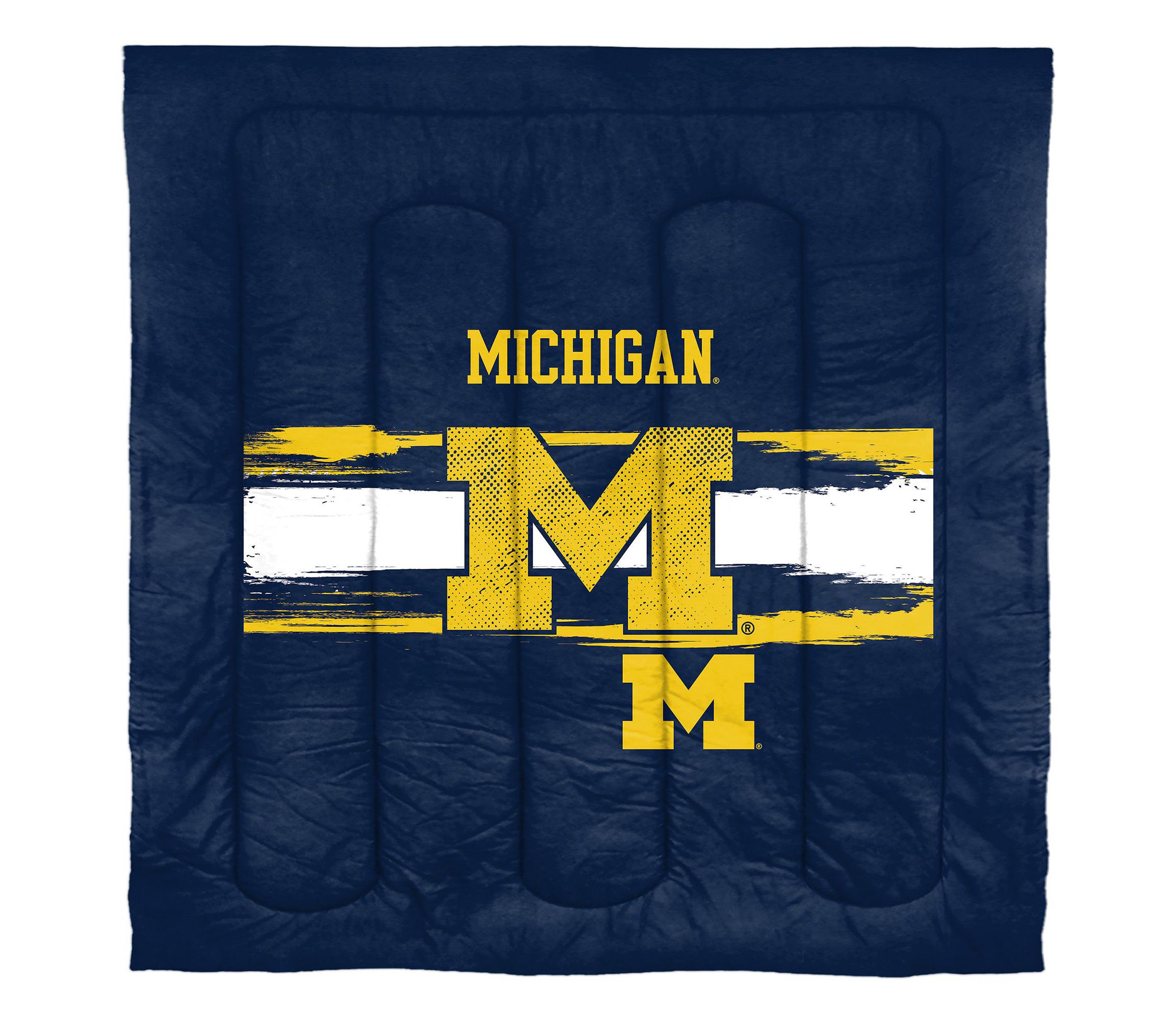 NCAA Michigan Wolverines Officially Licenced Comforter & Sham set