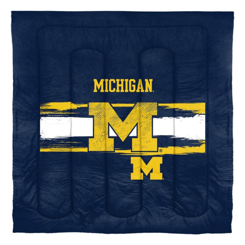 NCAA Michigan Wolverines Officially Licenced Comforter & Sham set
