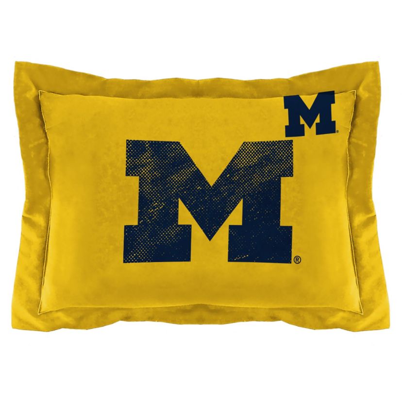 NCAA Michigan Wolverines Officially Licenced Comforter & Sham set