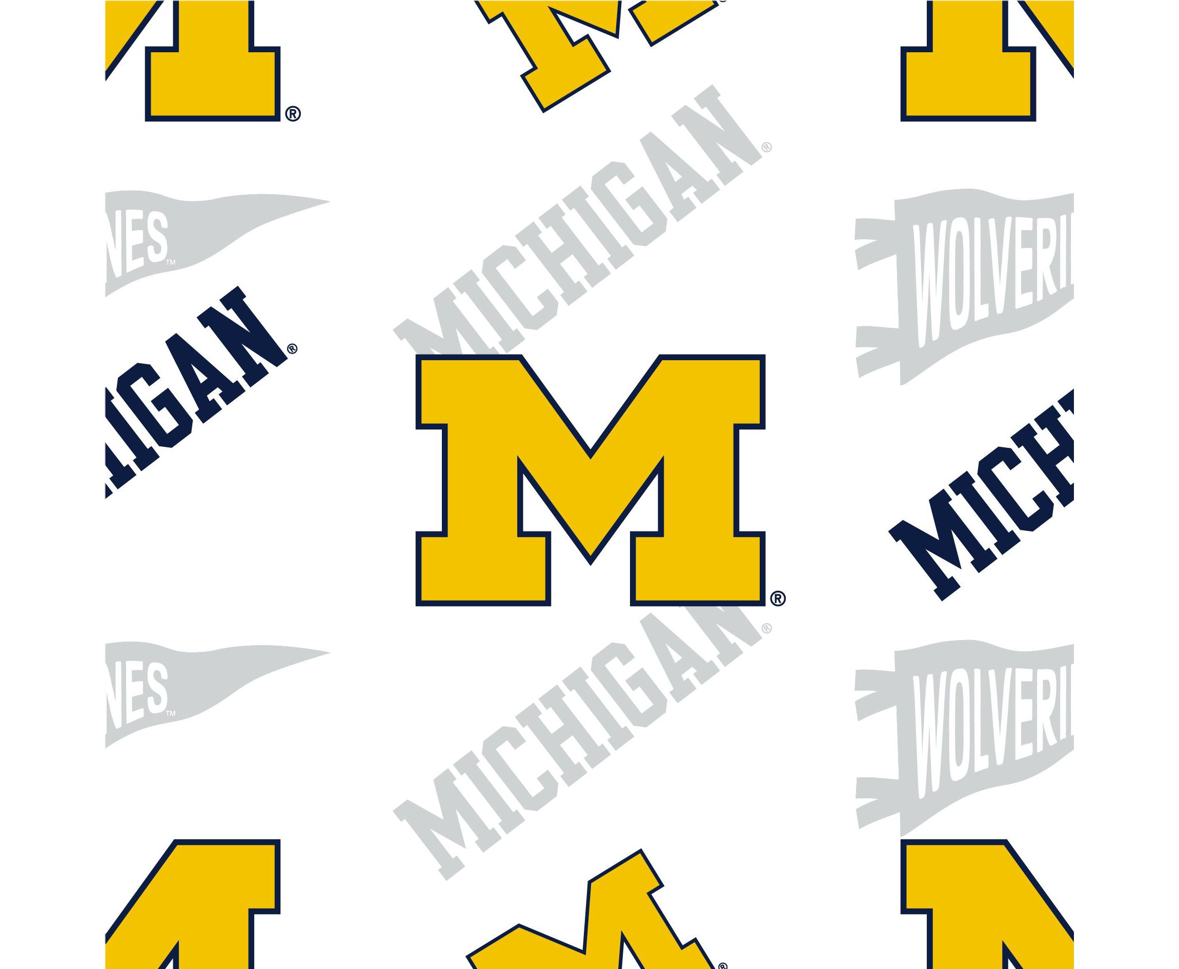NCAA Officially Licenced Michigan Wolverines Sheet Set