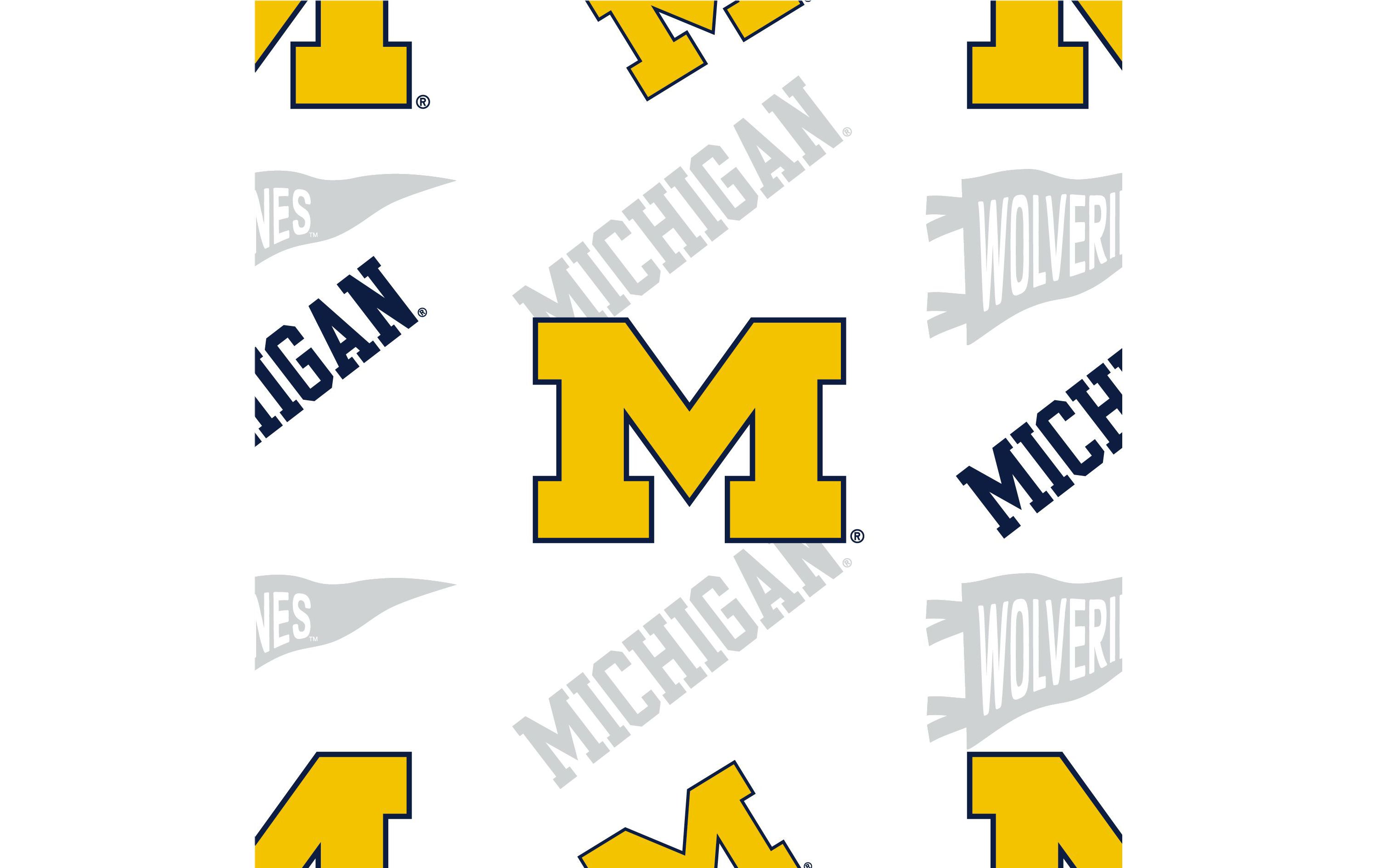 NCAA Officially Licenced Michigan Wolverines Sheet Set