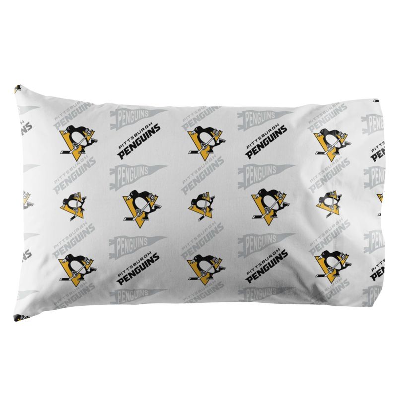 NHL Officially Licenced Pittsburgh Penguins Sheet Set