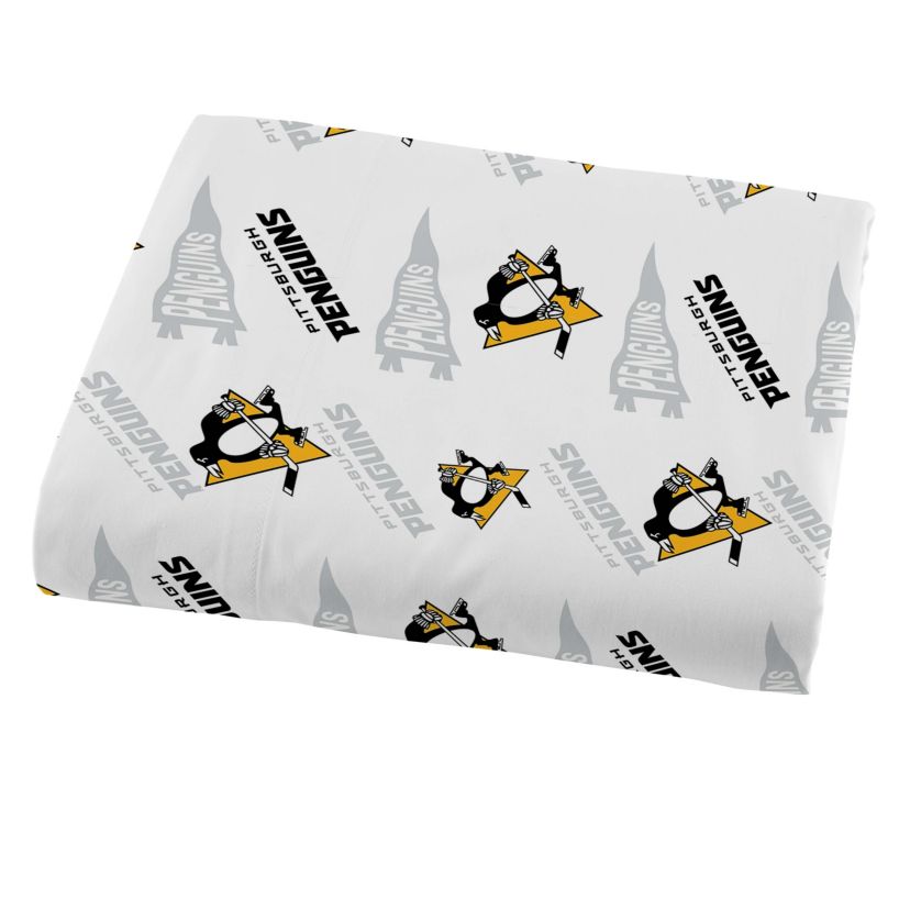 NHL Officially Licenced Pittsburgh Penguins Sheet Set