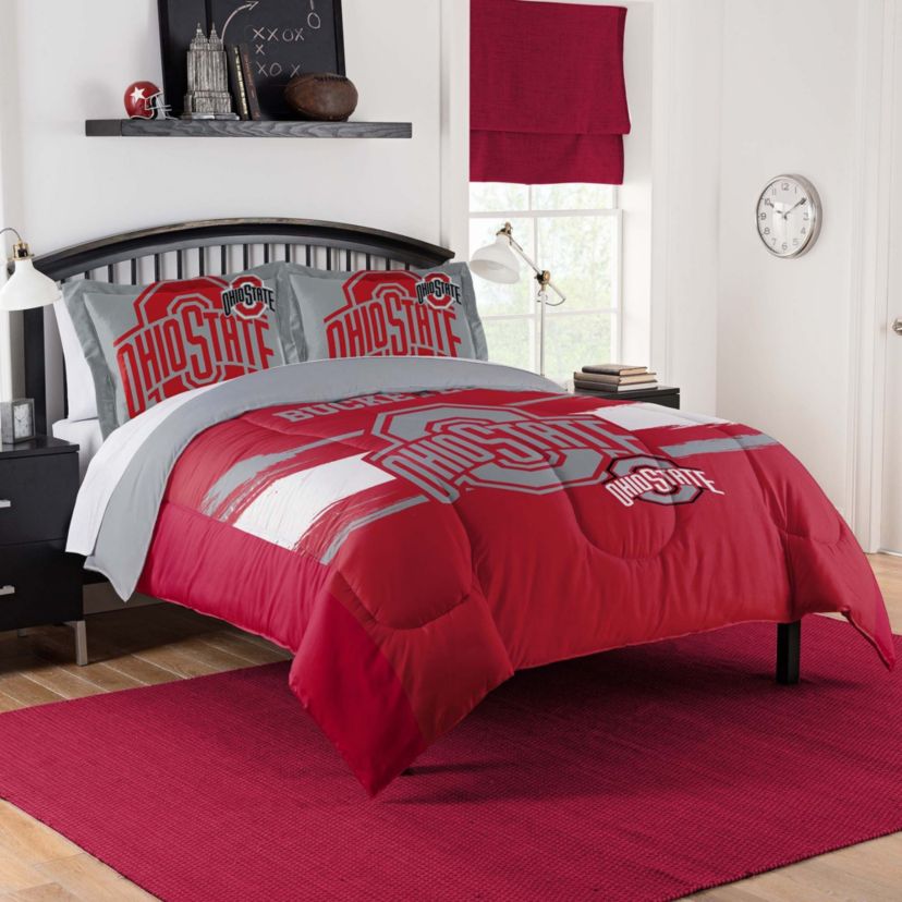 NCAA Ohio State Buckeyes Officially Licenced Comforter & Sham set