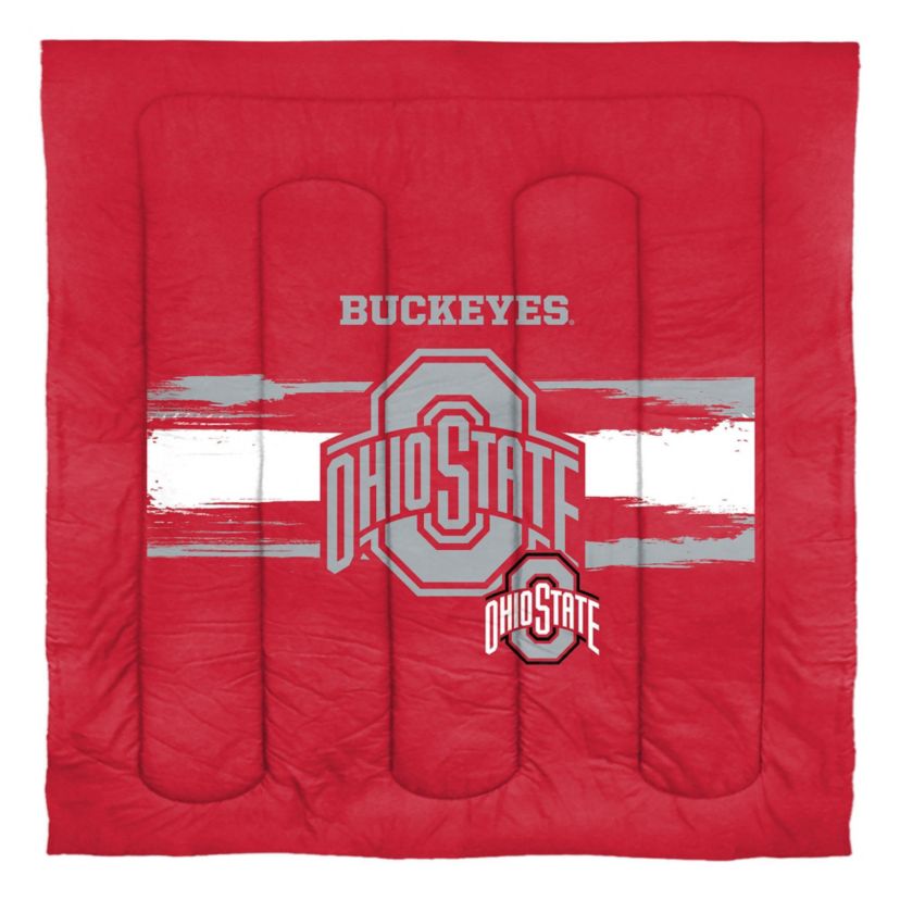 NCAA Ohio State Buckeyes Officially Licenced Comforter & Sham set