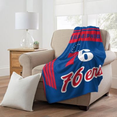 The Northwest Group NBA Officially Licensed Philadelphia 76ers 46" x 60" Microfiber Throw Blanket