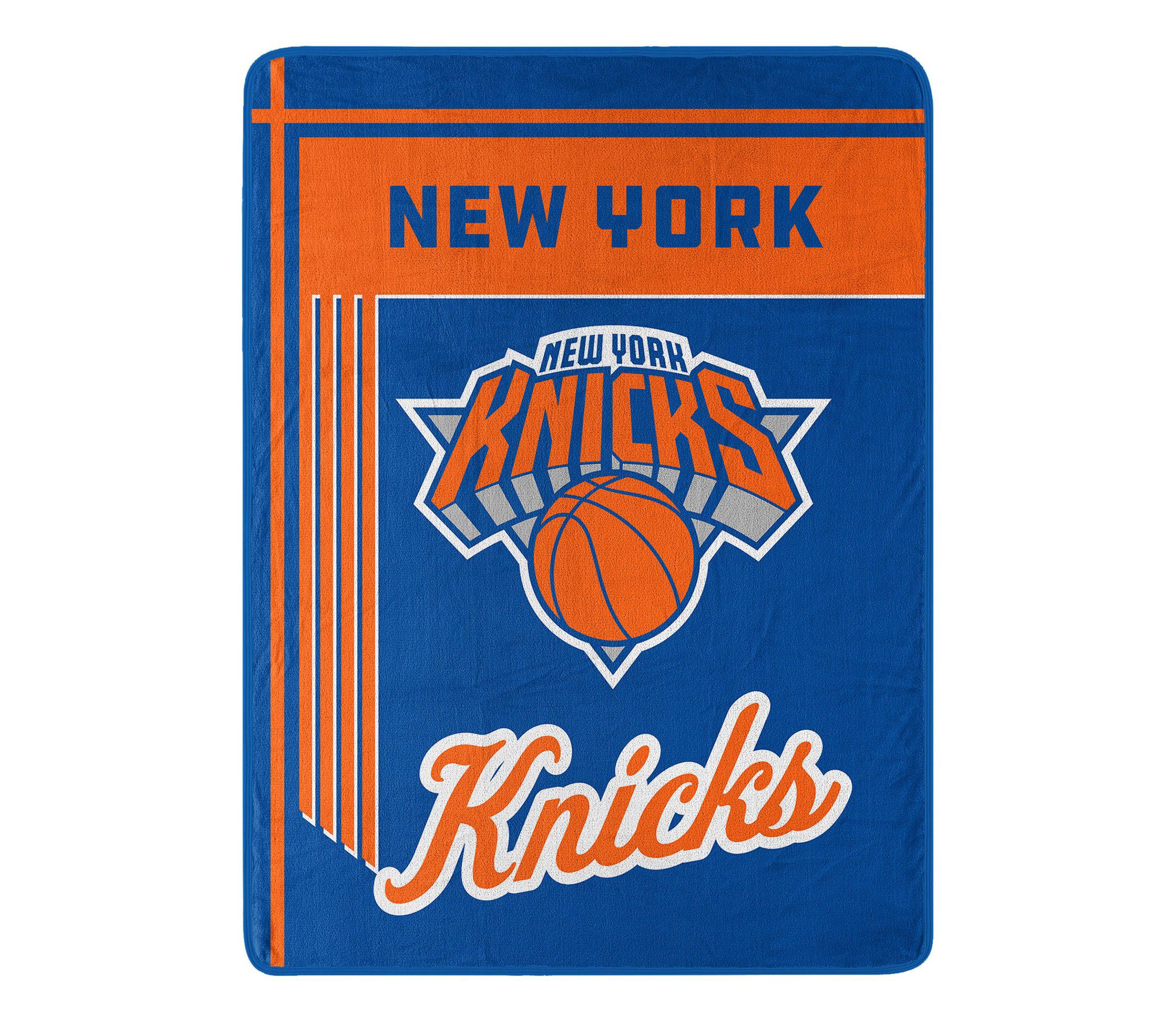 NBA Officially Licensed New York Knicks 46" x 60" Microfiber Throw Blanket