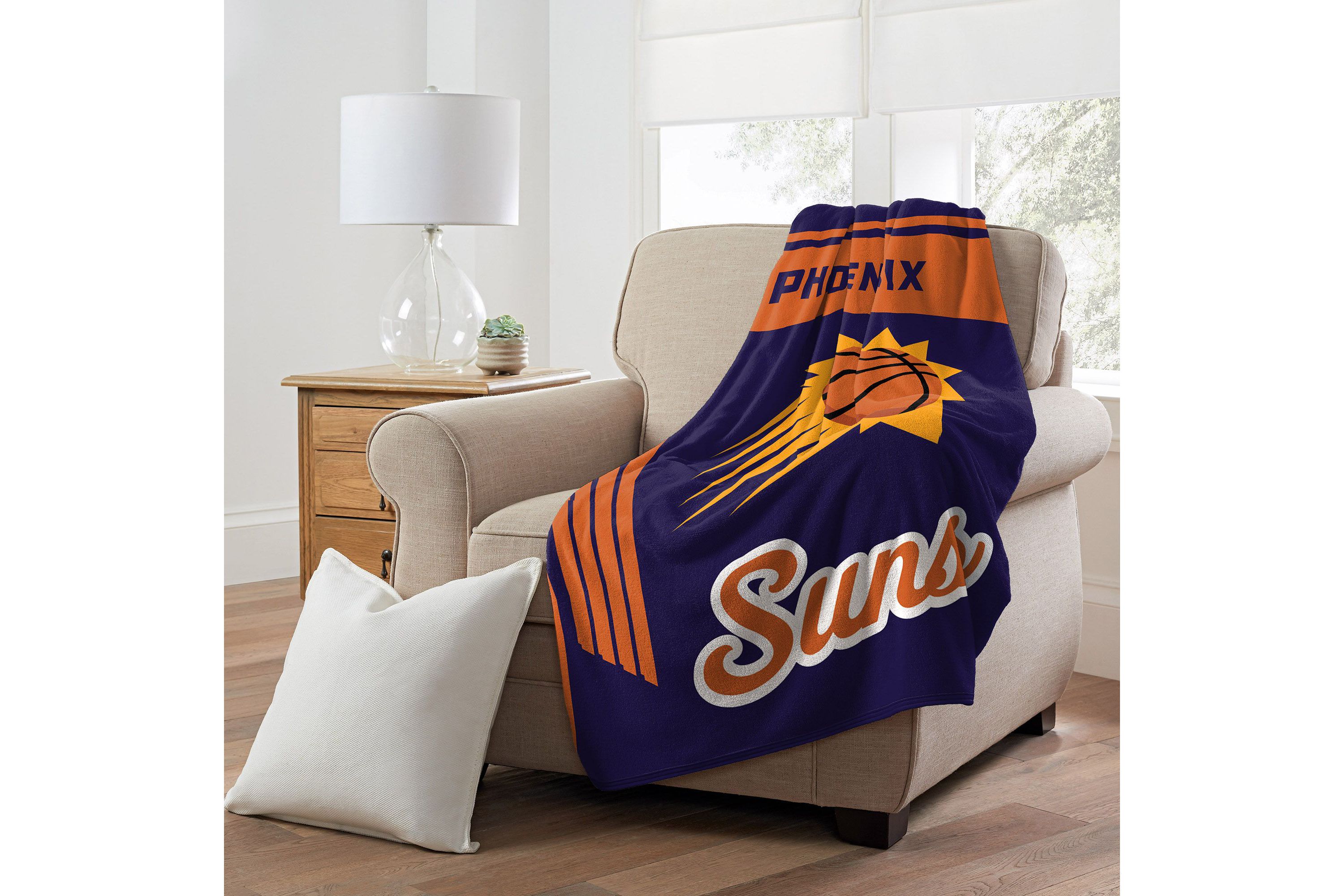 NBA Officially Licensed Phoenix Suns 46" x 60" Microfiber Throw Blanket