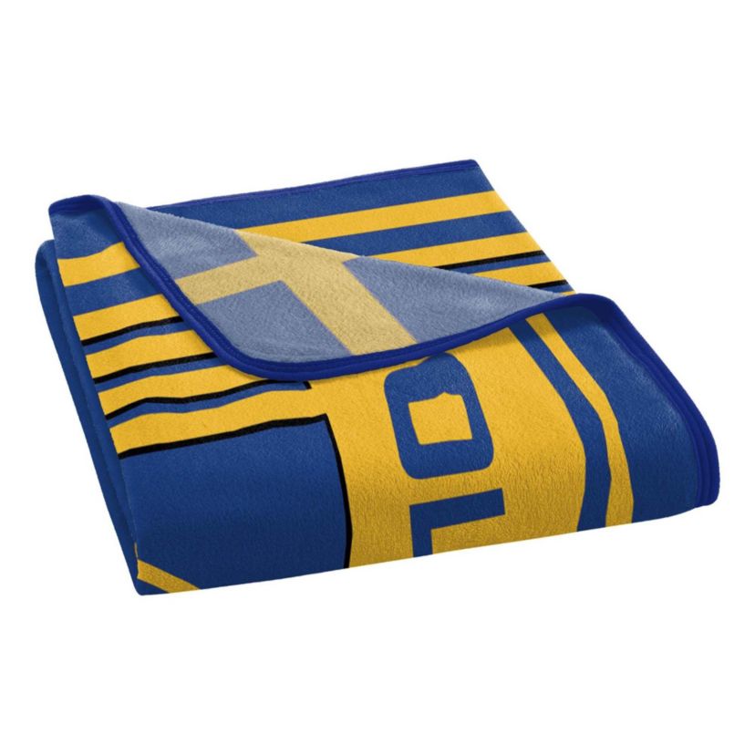 NBA Officially Licenced Golden State Warriors 46" x 60" Microfiber Throw Blanket