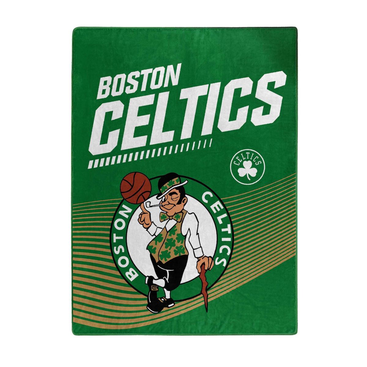 NBA Officially Licenced Boston Celtics 60" x 80" Raschel Throw Blanket