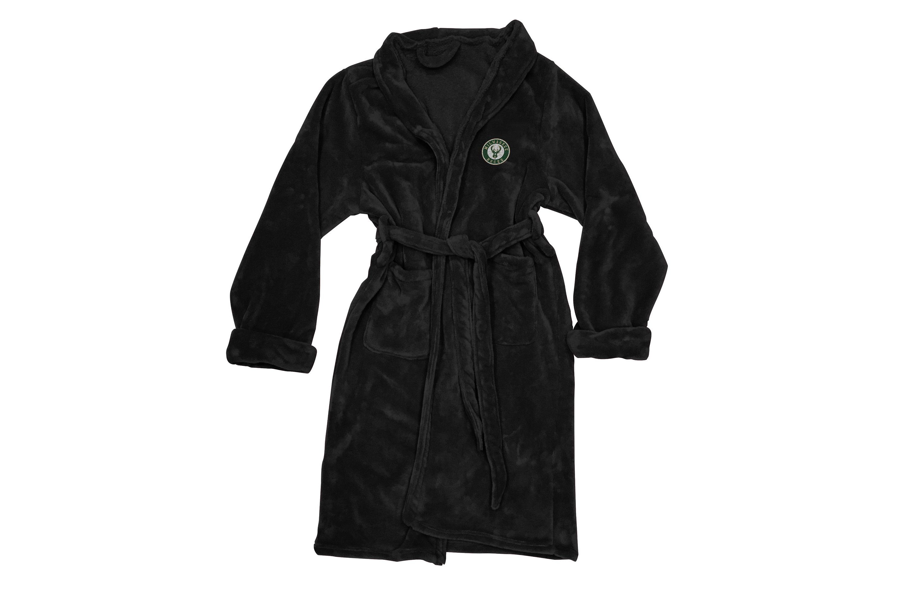 NBA Officially Licenced Milwaukee Bucks Mens Silk Touch Bathrobe L/XL