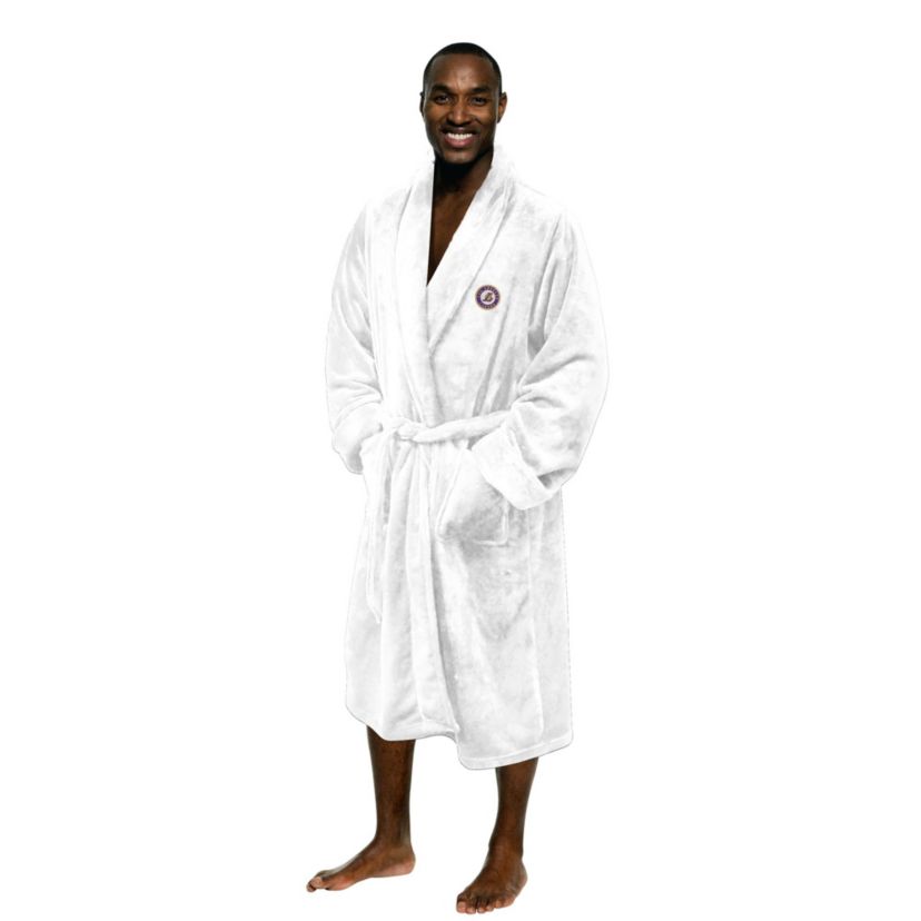 NBA Officially Licenced Los Angeles Lakers Mens Silk Touch Bathrobe L/XL