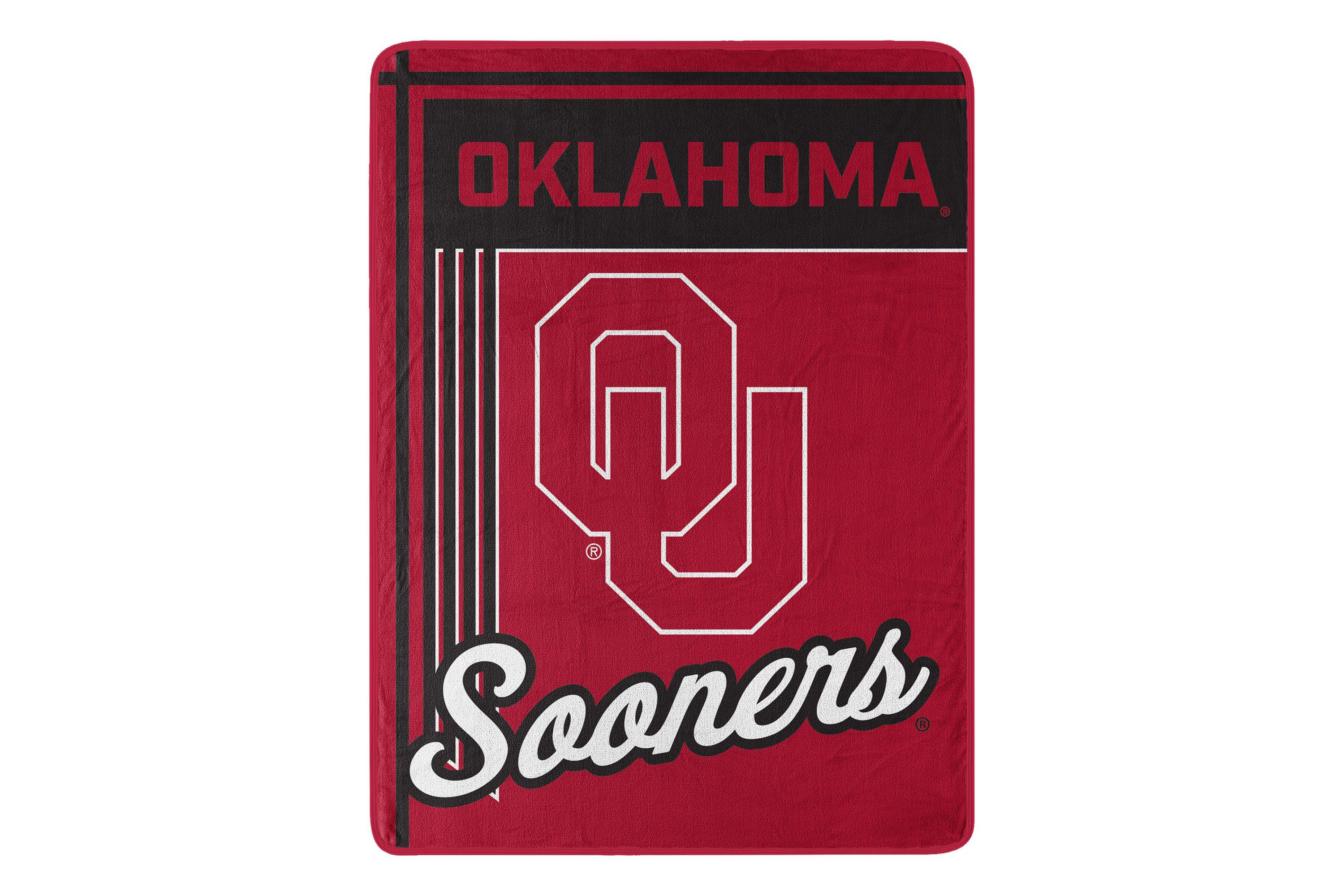 NCAA Officially Licensed Oklahoma Sooners 46" x 60" Microfiber Throw Blanket