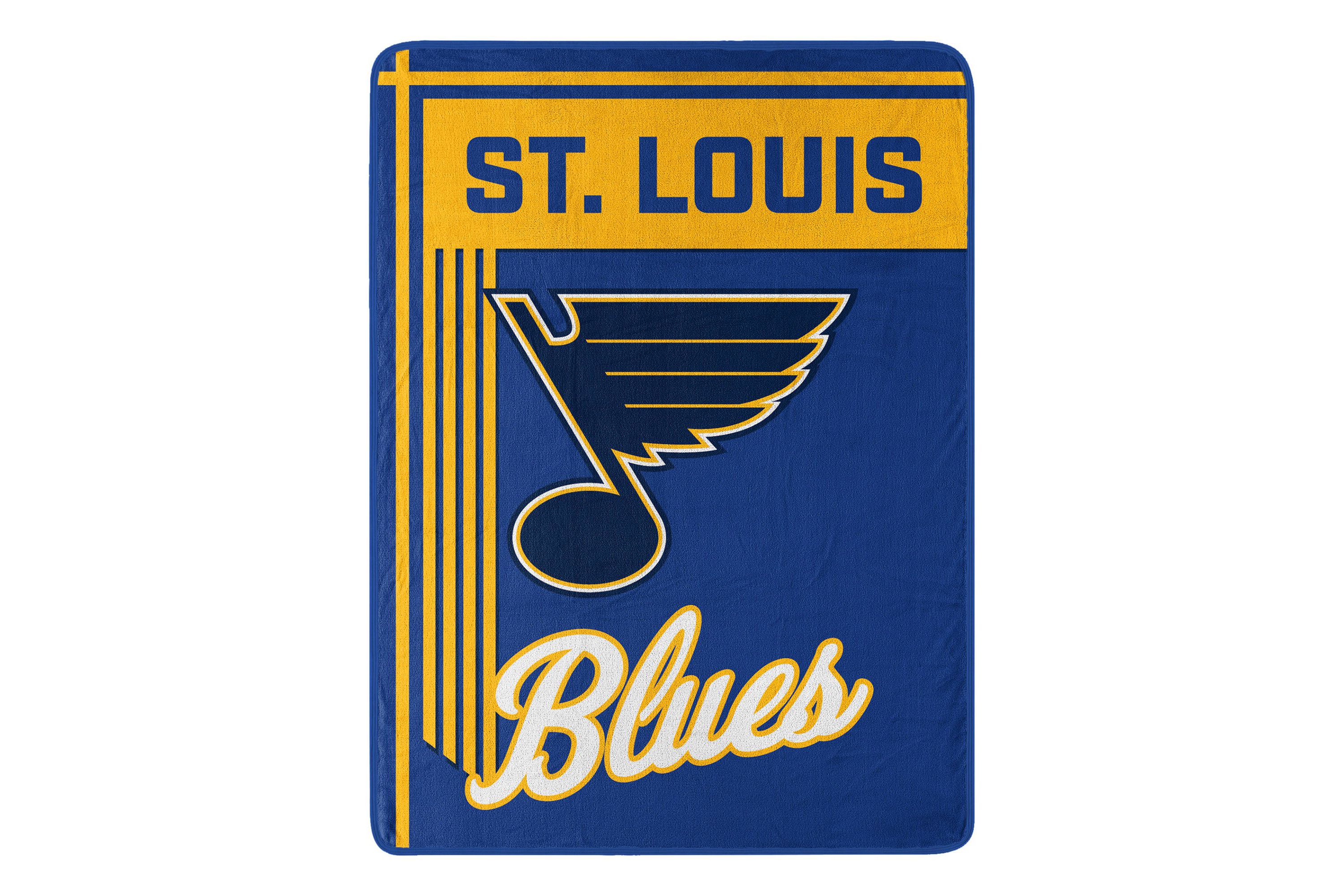 NHL Officially Licensed St. Louis Blues 46" x 60" Microfiber Throw Blanket