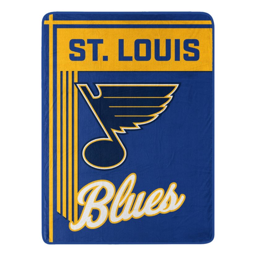 NHL Officially Licensed St. Louis Blues 46" x 60" Microfiber Throw Blanket